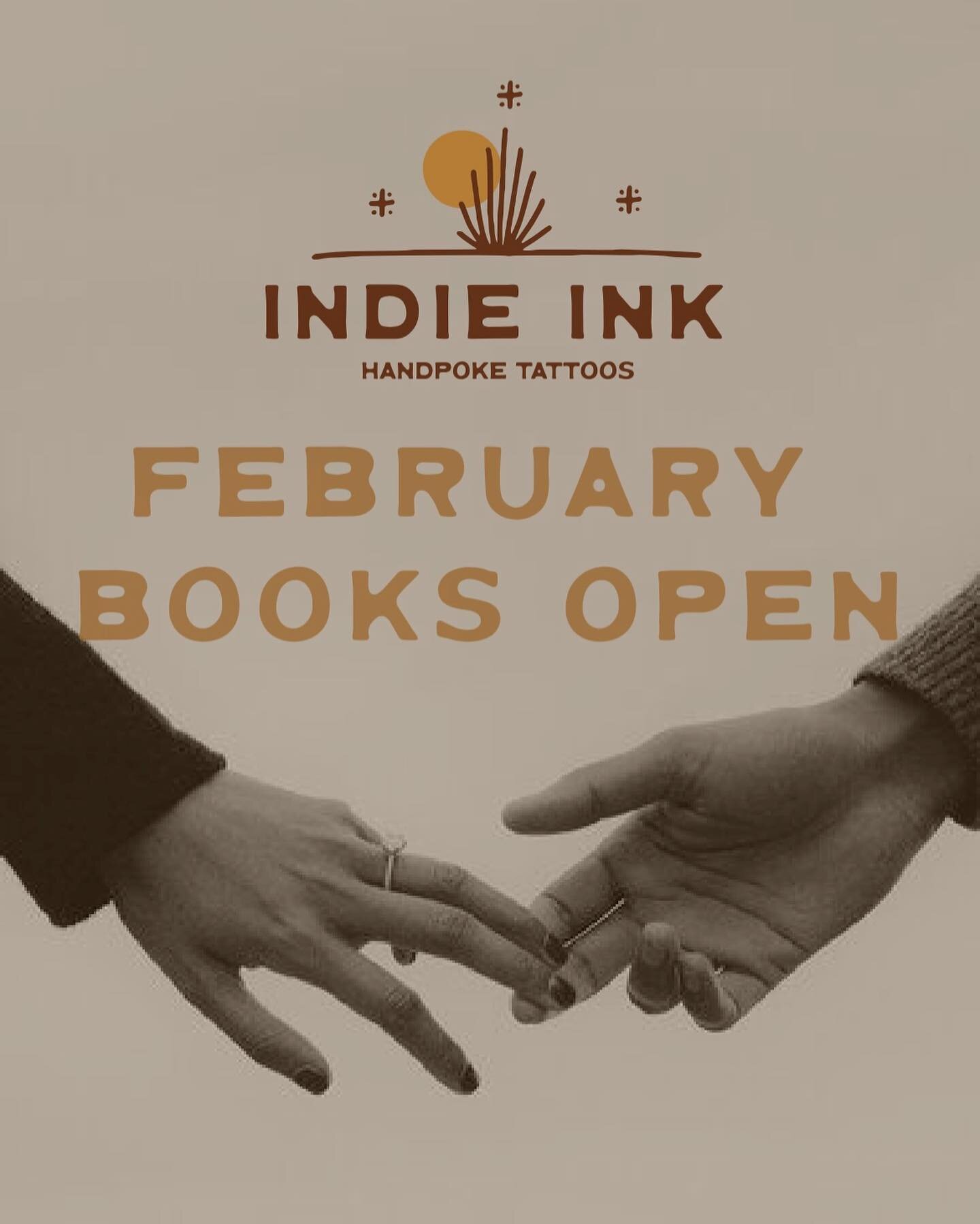 ⊹ FEBRUARY BOOKS ARE OPEN ⊹

@pin_and_pencil and @spicy_pokes flash books are now open. You can book through the website!