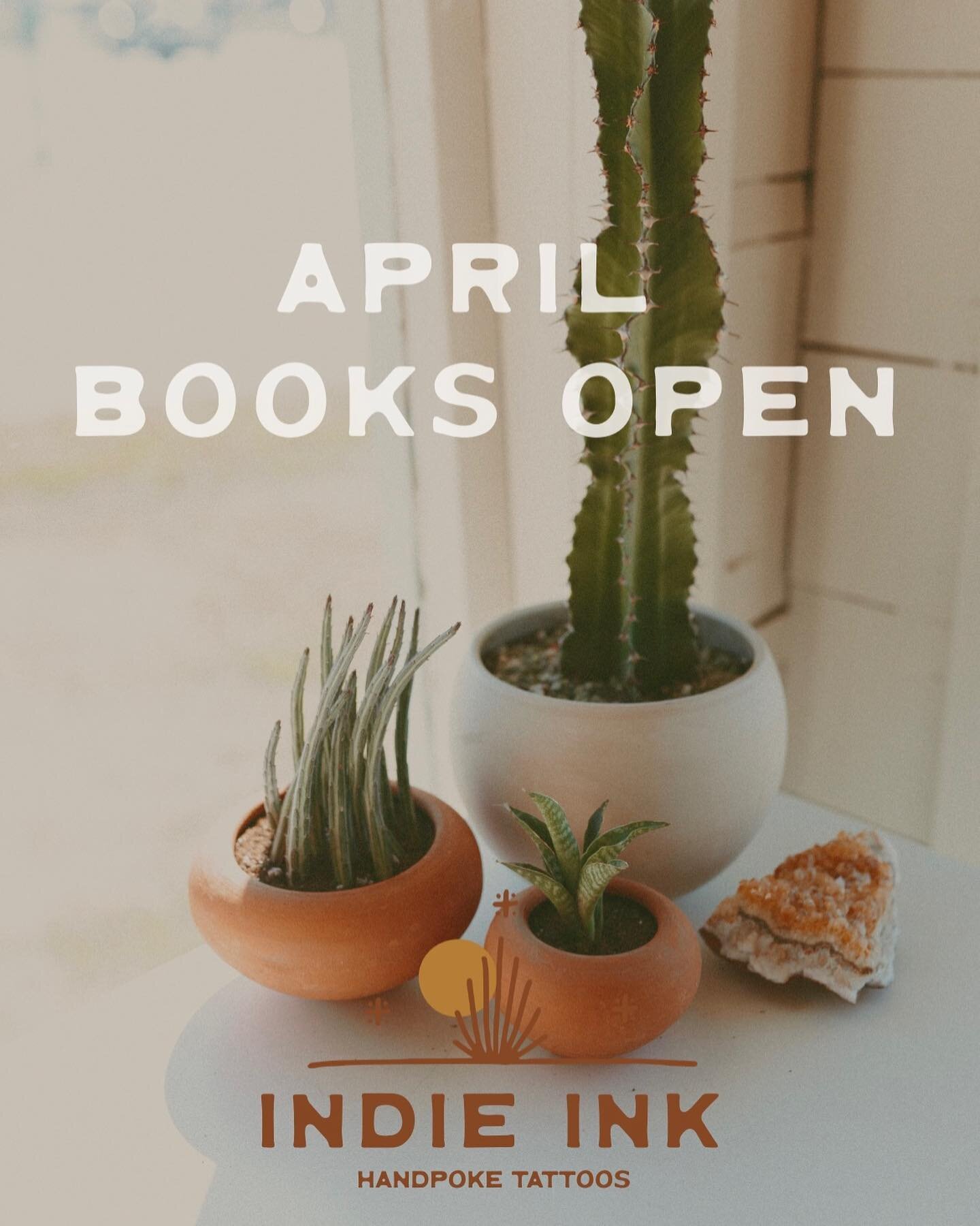 BOOKS ARE OPEN - book through our website ✨