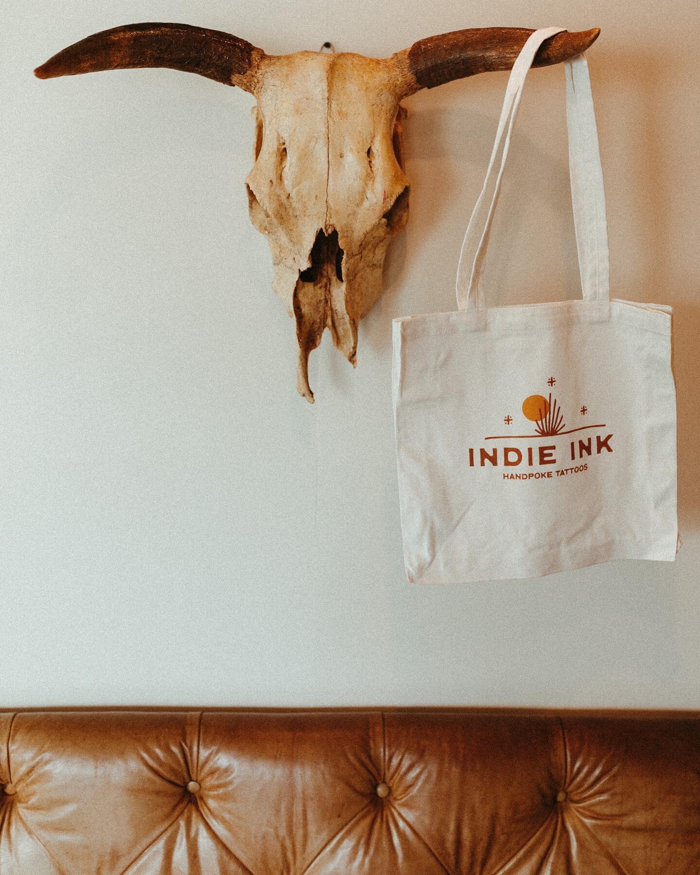 ⊹ INDIE INK TOTES ⊹ Available now at the shop! Limited quantities - grab one while you can.