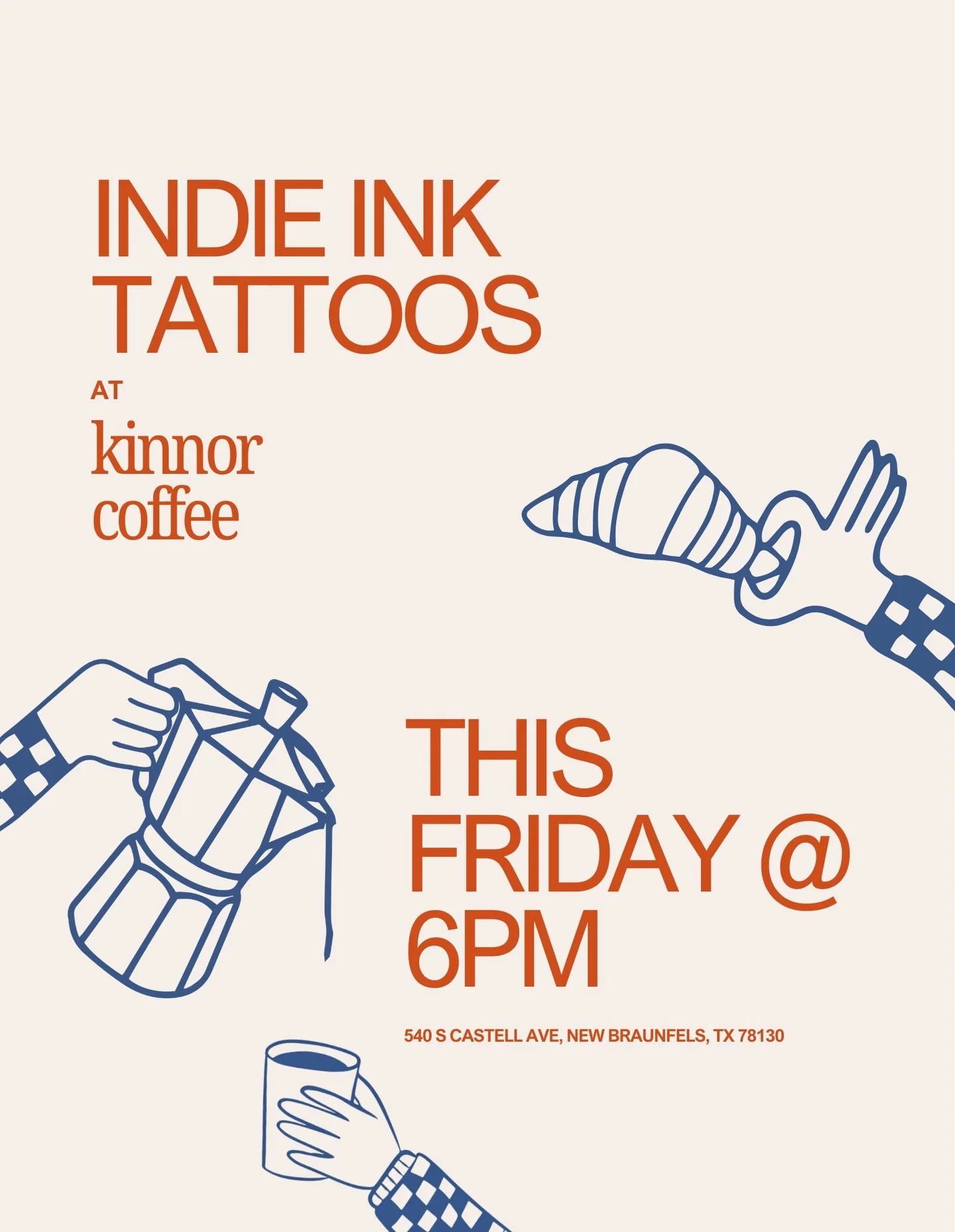 We&rsquo;re baaaaack. FLASH FOR THIS FIRST FRIDAY&rsquo;S EVENT AT @kinnorcoffee ! ☕️☕️☕️

☕️ 18+ only
☕️ Card &amp; tap to pay available
☕️ $100 each
☕️ Fixed sizes - arms only
☕️ First come, first serve 

Have a question? Leave it down below! 👇