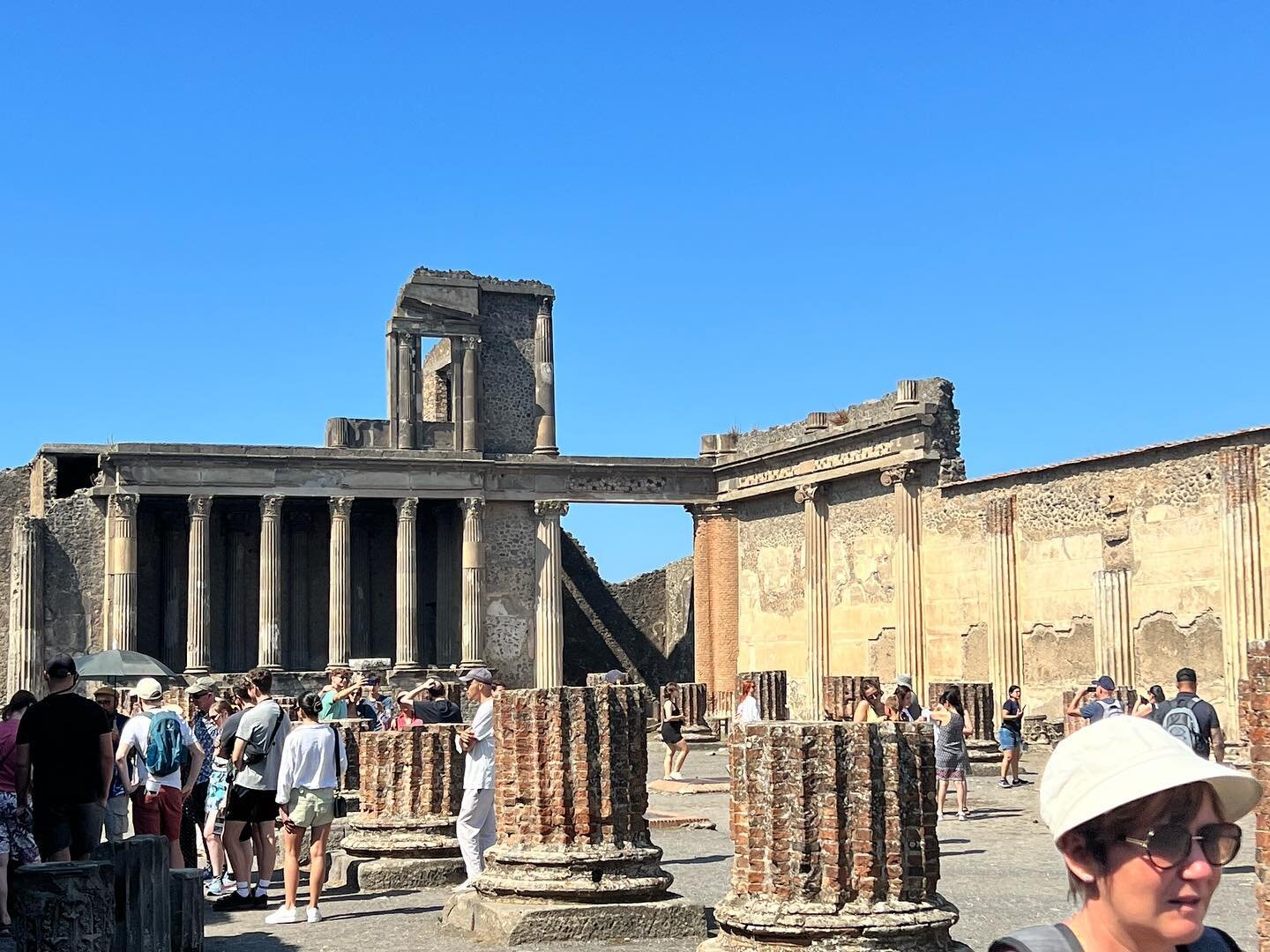 Amazing day in Pompeii