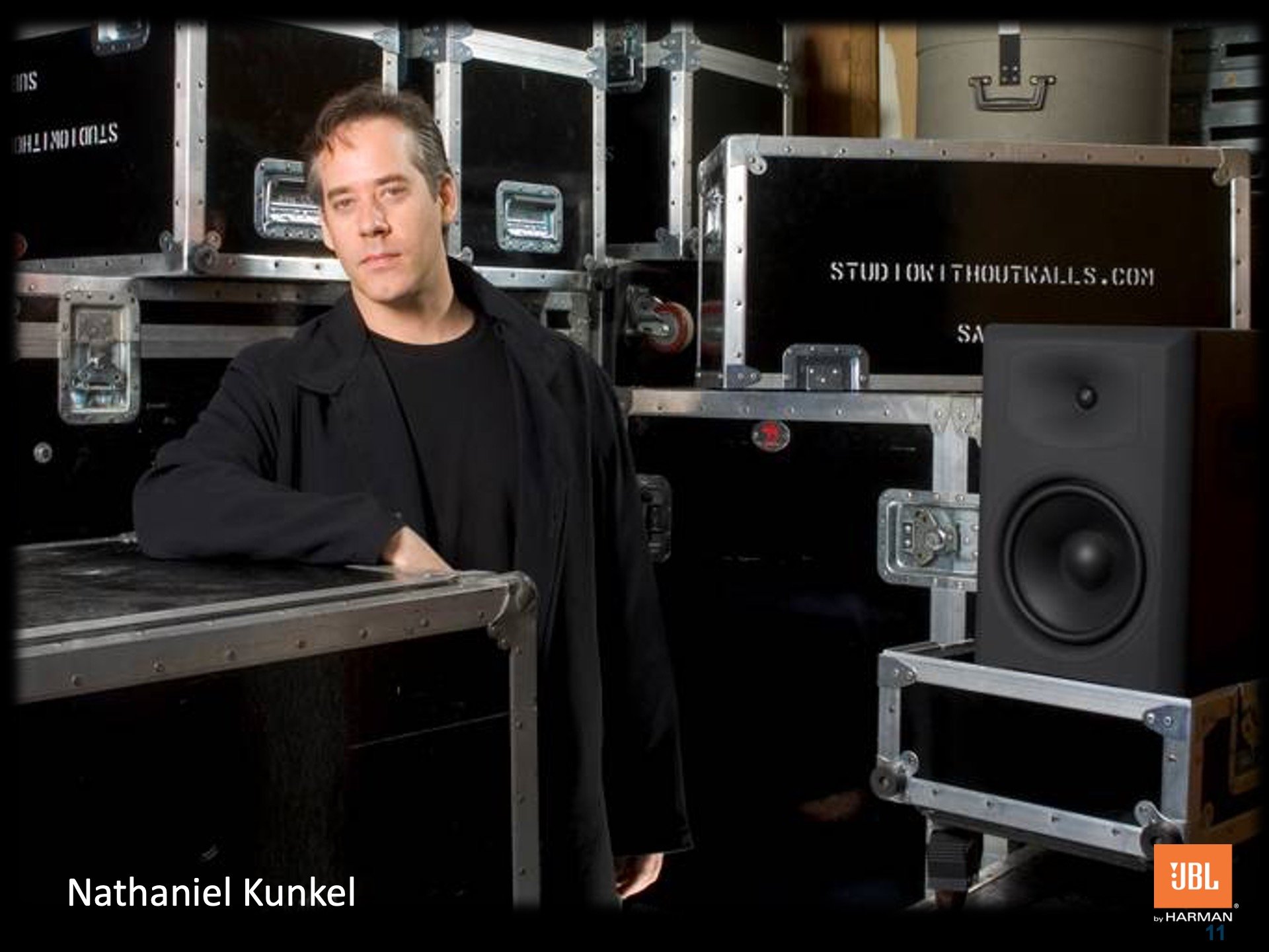 Producer/Engineer Nathaniel Kunkel adopts the JBL LSR4300 system for his Studio Without Walls productions.