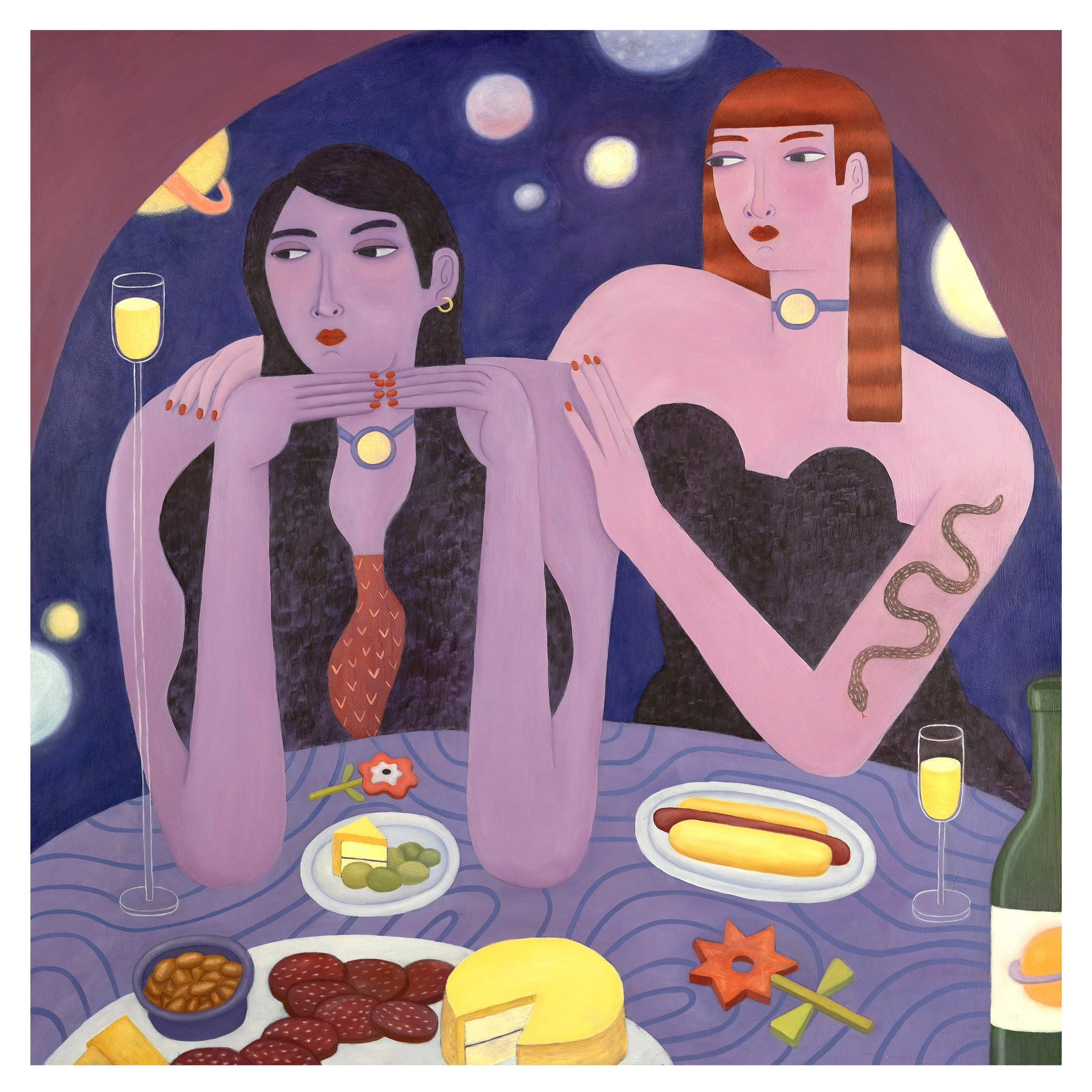 Two Women (print)