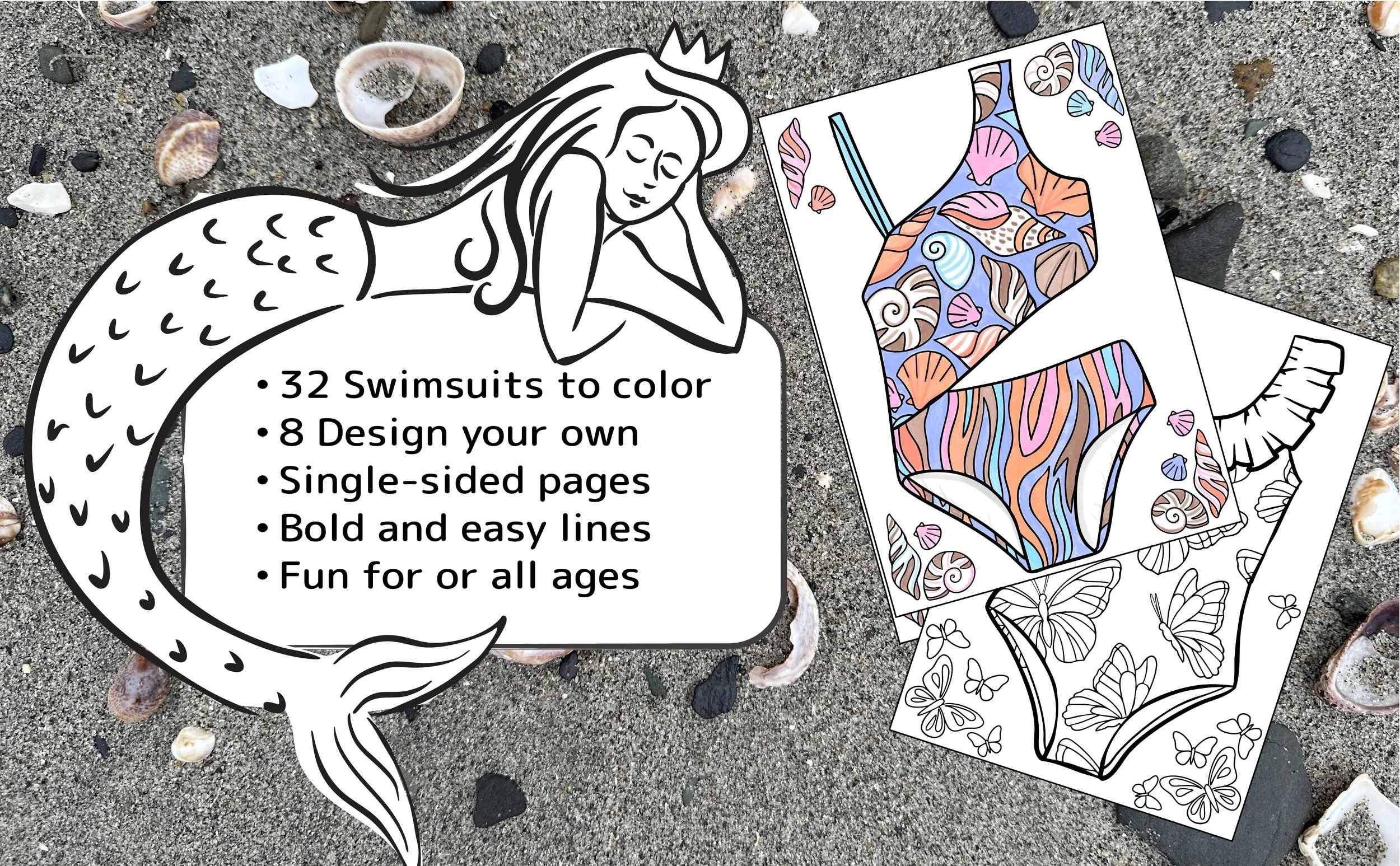 From Runway to Coloring Page