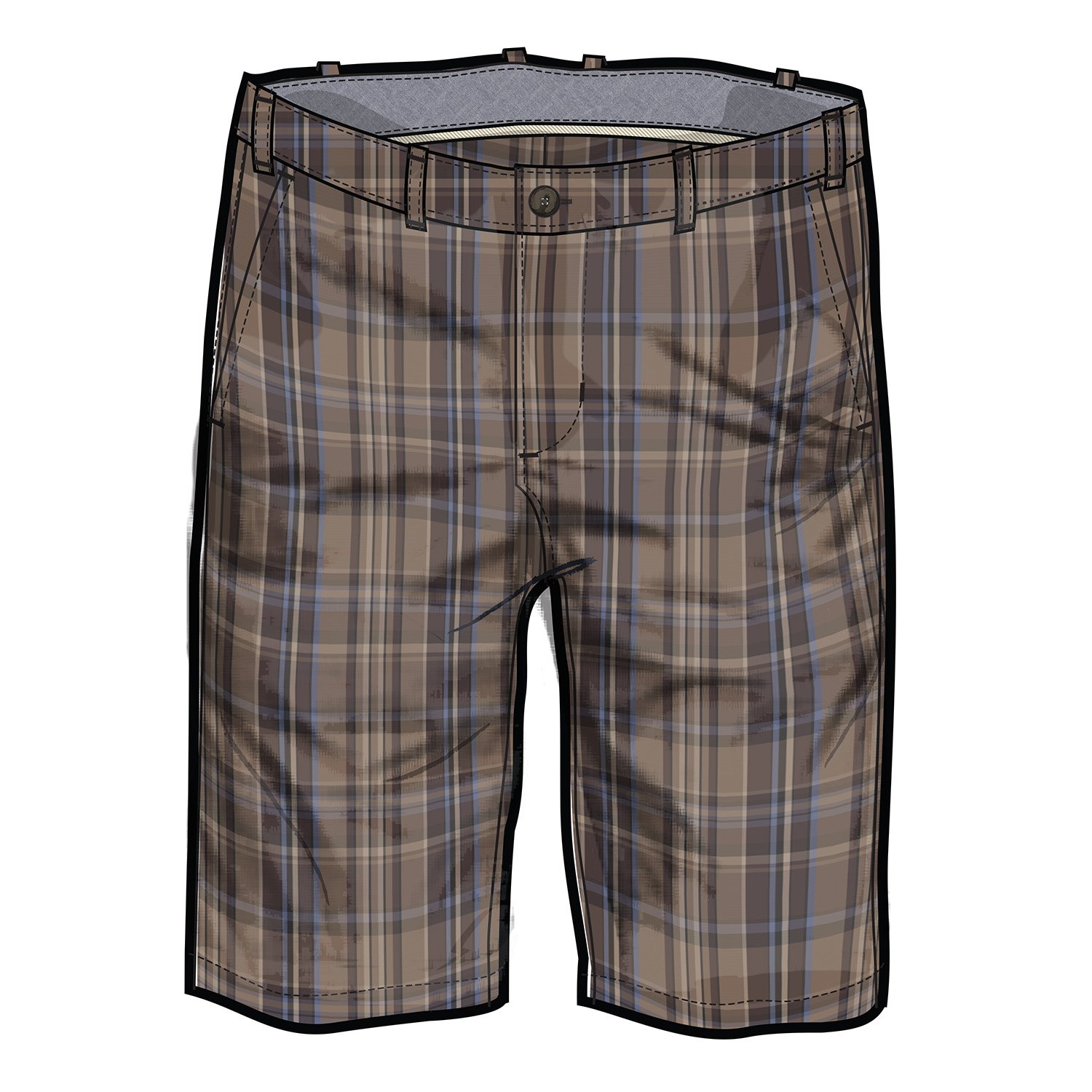 Flat front short_Brown Plaid.jpg