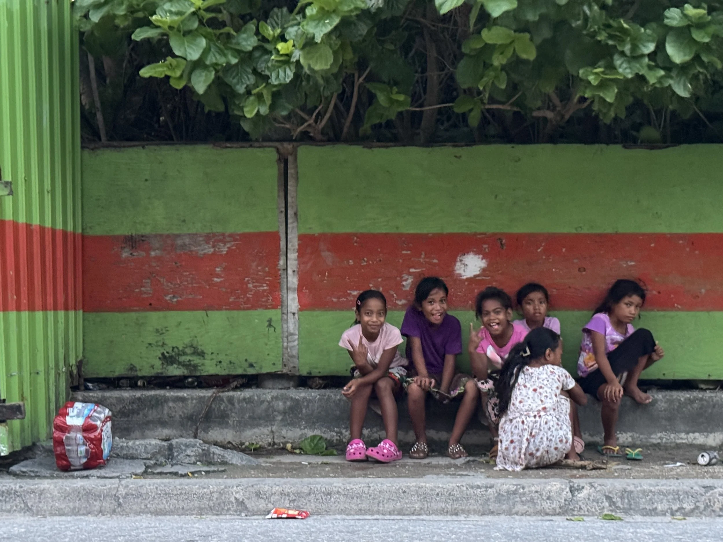 Children ran the streets of Ebeye Island. Many were orphans. Of all the items that were scarce to come by, contraception reigned supreme. I saw a vision of poverty in the Marshall Islands that I won't soon forget. Still, the children were happy.