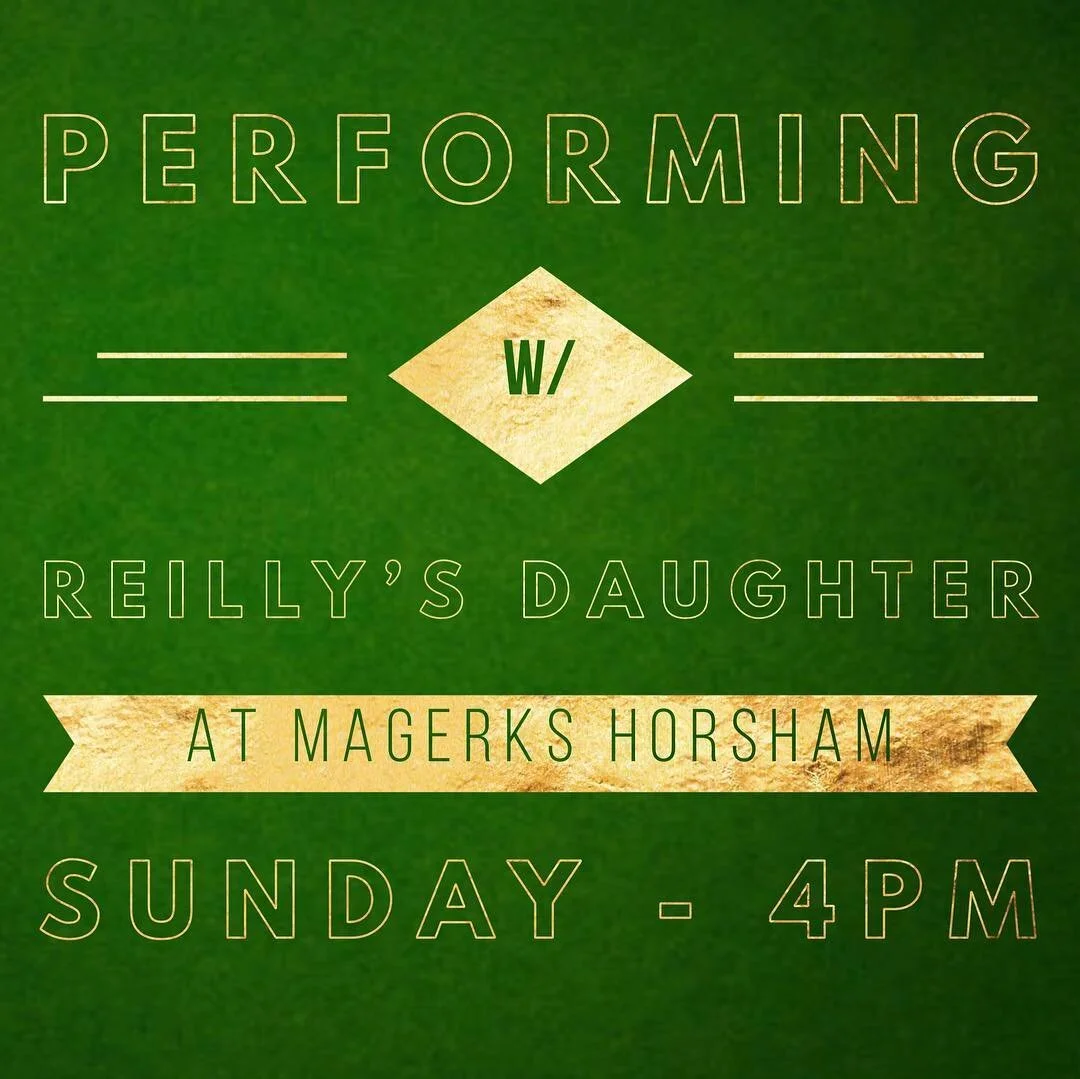 Come see Harrison Karsch perform w/ Reilly&rsquo;s Daughter ft. Tommy Conwell at 4pm, THIS Sunday at MaGerk&rsquo;s Horsham! Celebrate St. Patrick&rsquo;s Day with the best Irish band there is! Click the link in bio for more info.
.
.
.
#reillysdaugh