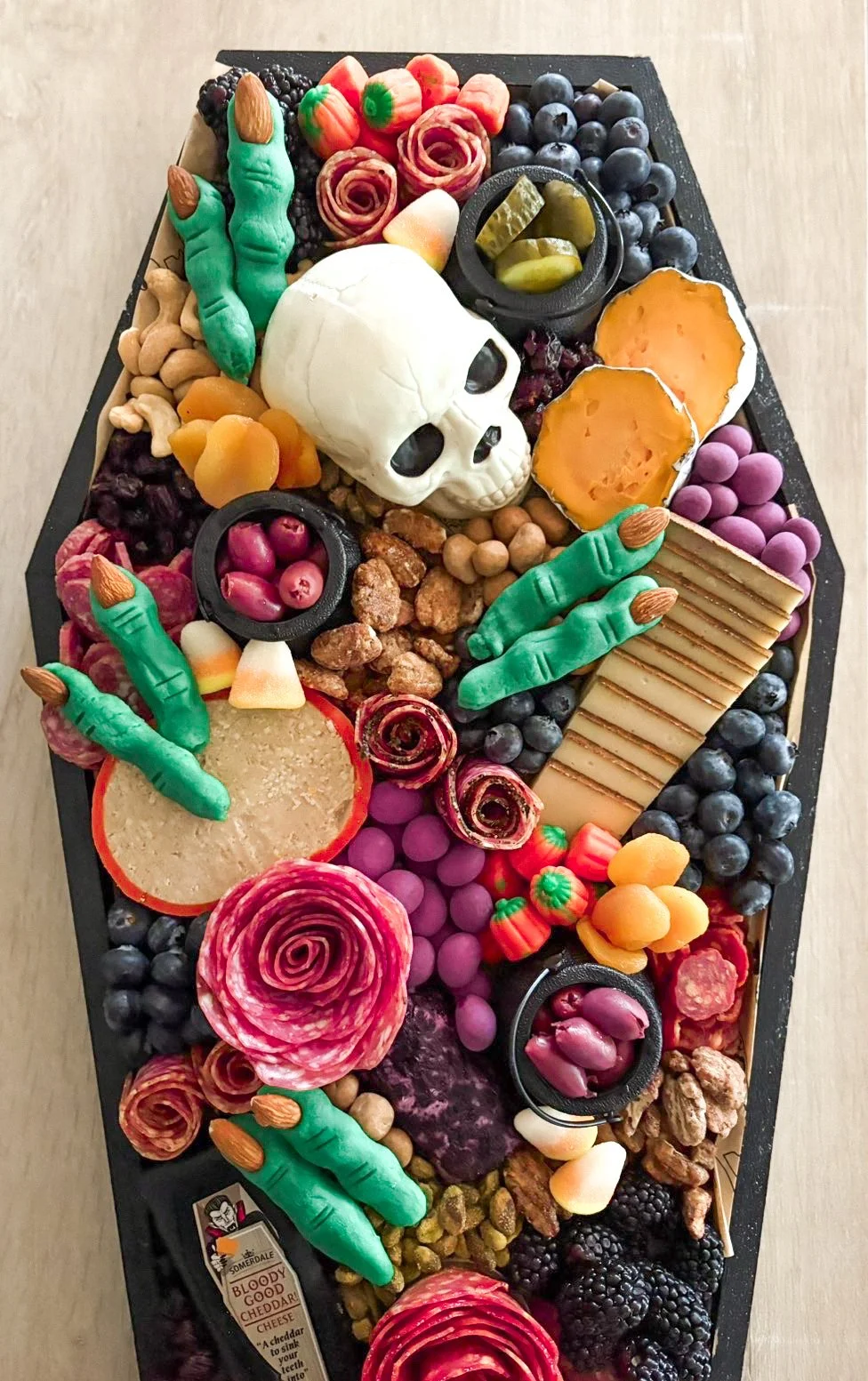 Coffin Charcuterie Board