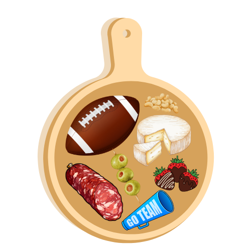 NFL Team Charcuterie Board