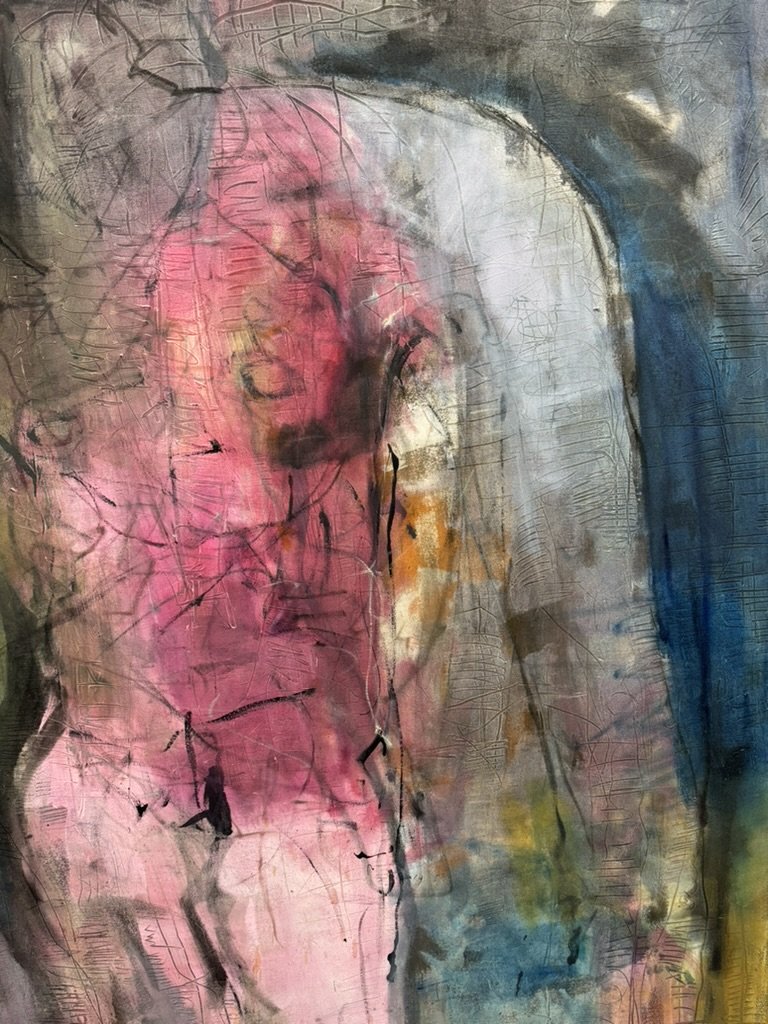 Studies for The Entropic Pull of Matter Over Memory
Martin Kinnear RCA
Oil, peinture d’essence, dry media, gloss, and sgraffito on canvas
Polyptych (12 panels), each 230 × 152 cm