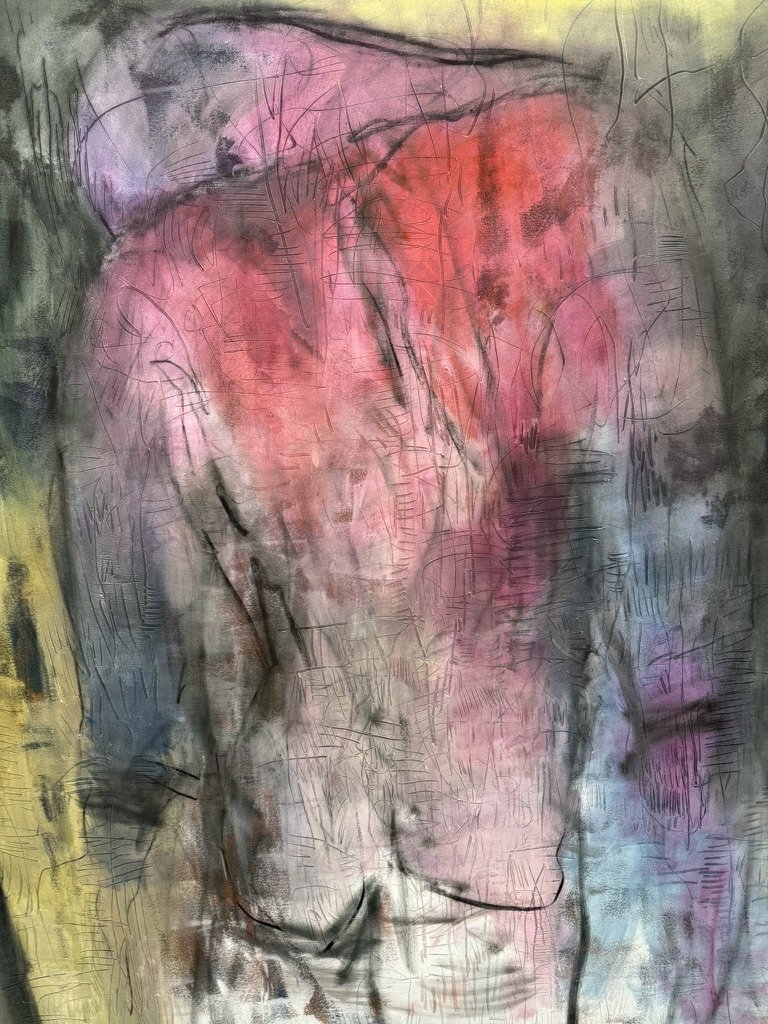 Studies for The Entropic Pull of Matter Over Memory
Martin Kinnear RCA
Oil, peinture d’essence, dry media, gloss, and sgraffito on canvas
Polyptych (12 panels), each 230 × 152 cm