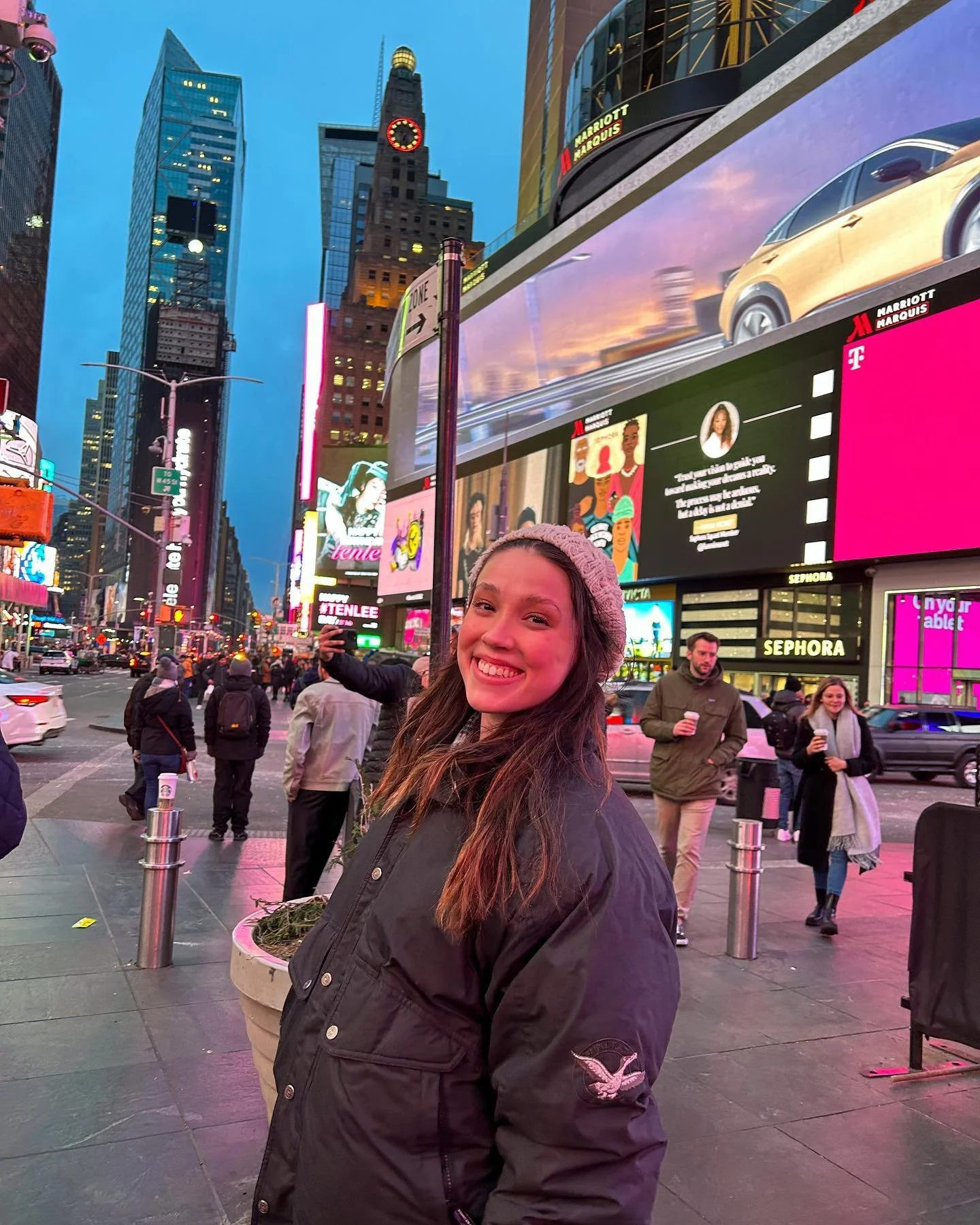 my bf and i visited my brother in new york but in new york i am the main character