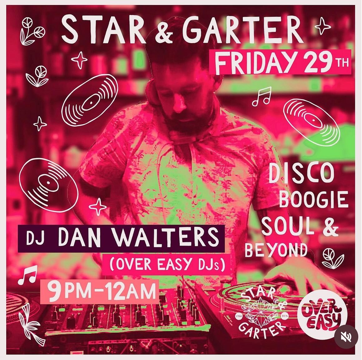4 DAY WEEKEND, BABY! 💫 @djdanwalters will be kicking off the party this Good Friday with disco, soul, boogie &amp; beyond, with @nicholson.b.d taking over the decks Saturday night to bring you funk, soul, RnB &amp; UKG vibes ✨

As always, @cutiepies