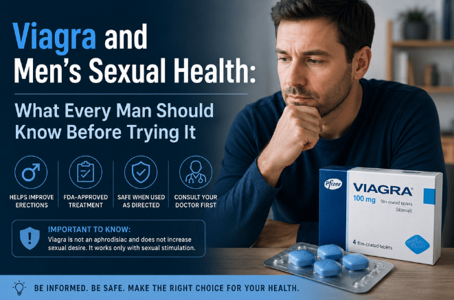 Viagra and Men's Sexual Health: What Every Man Should Know Before Trying It