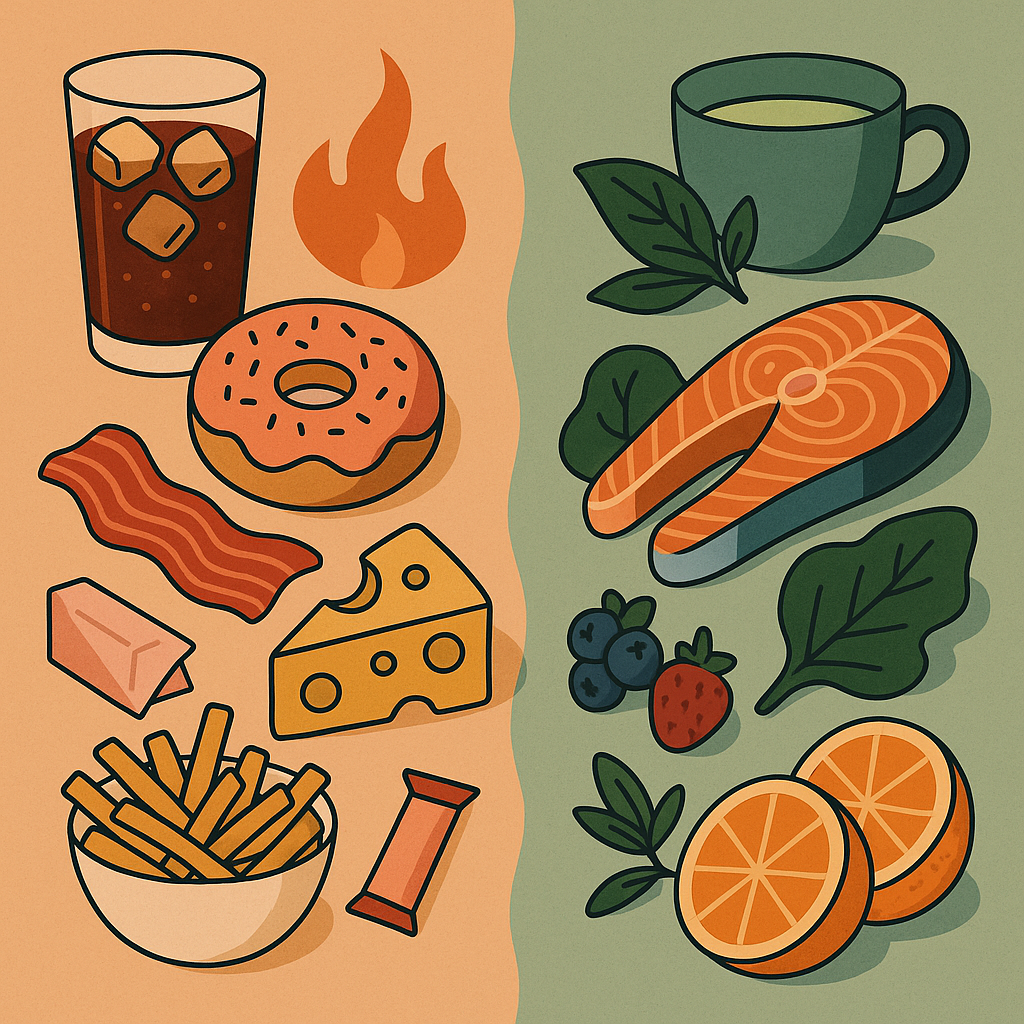 Is Your Food Fueling the Fire? Pro- and Anti-Inflammatory Foods Explained