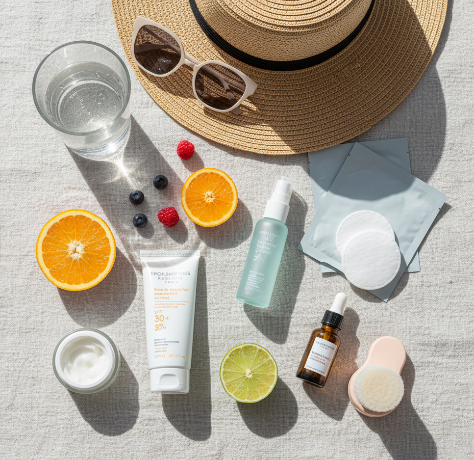 How to Keep Your Skin Radiant While Traveling in Summer