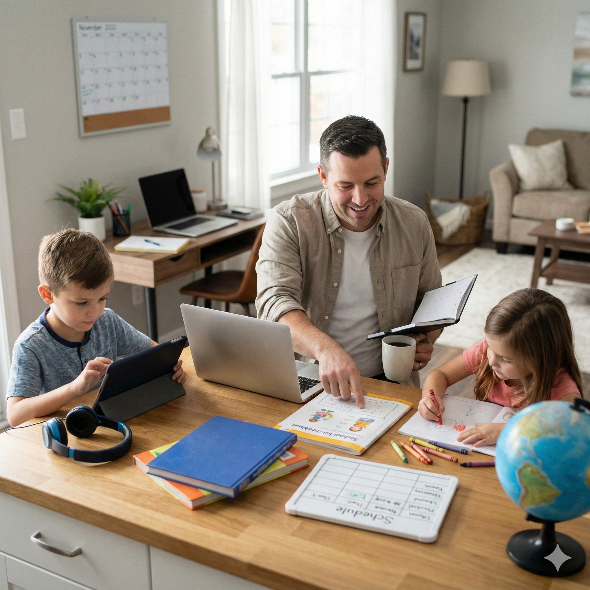 Balancing Work, Dad Life, and Kids’ Schooling: Effective Strategies That Worked for Us