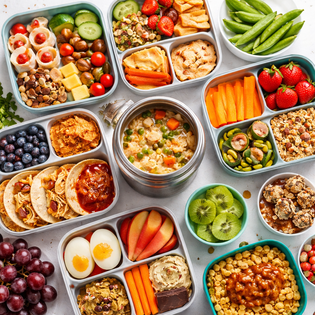 Simple and Healthy School Lunches for Kids