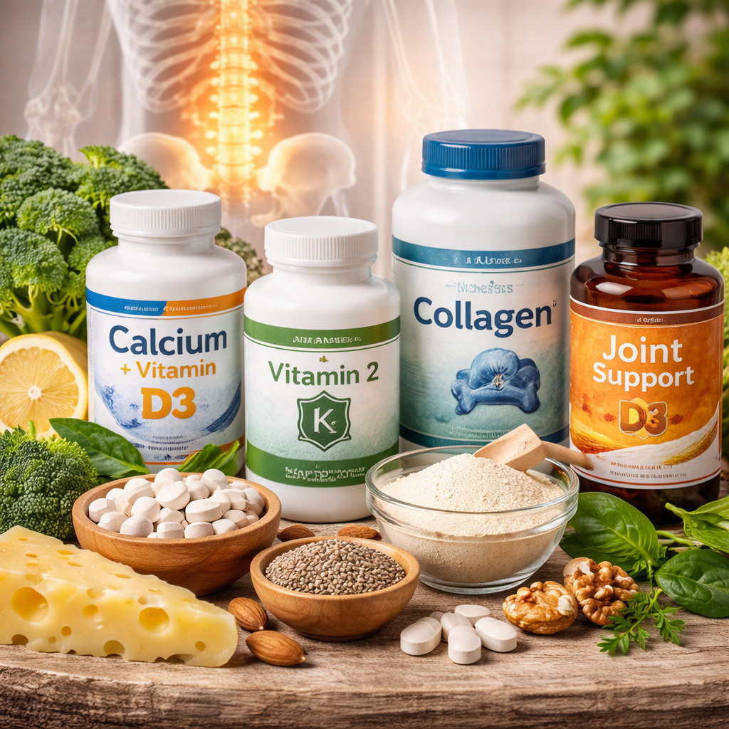Top 6 Bone Health Supplements to Boost Bone Density