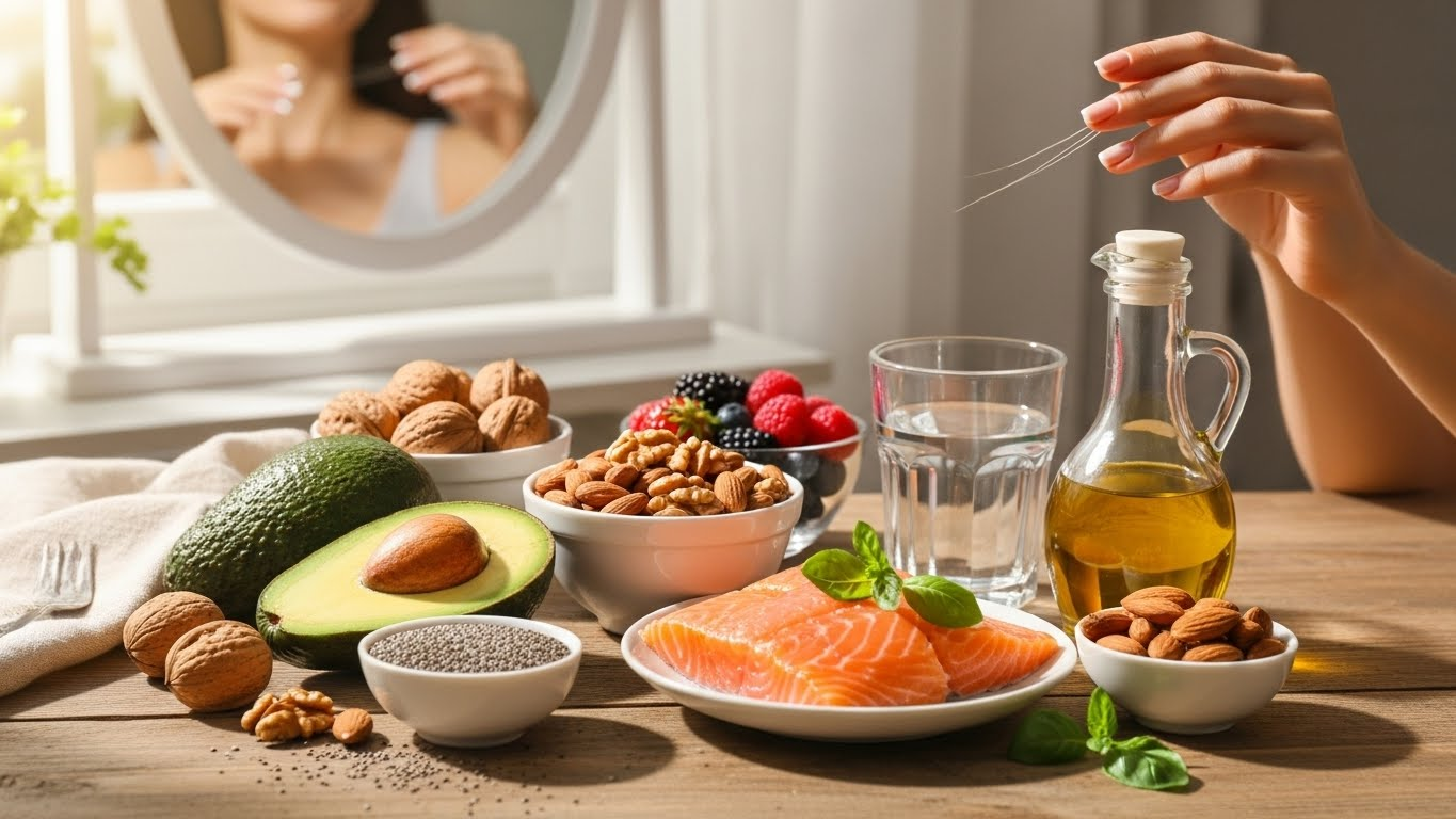 Healthy Fats for Skin, Hair, Nails: The Inside-Out Approach