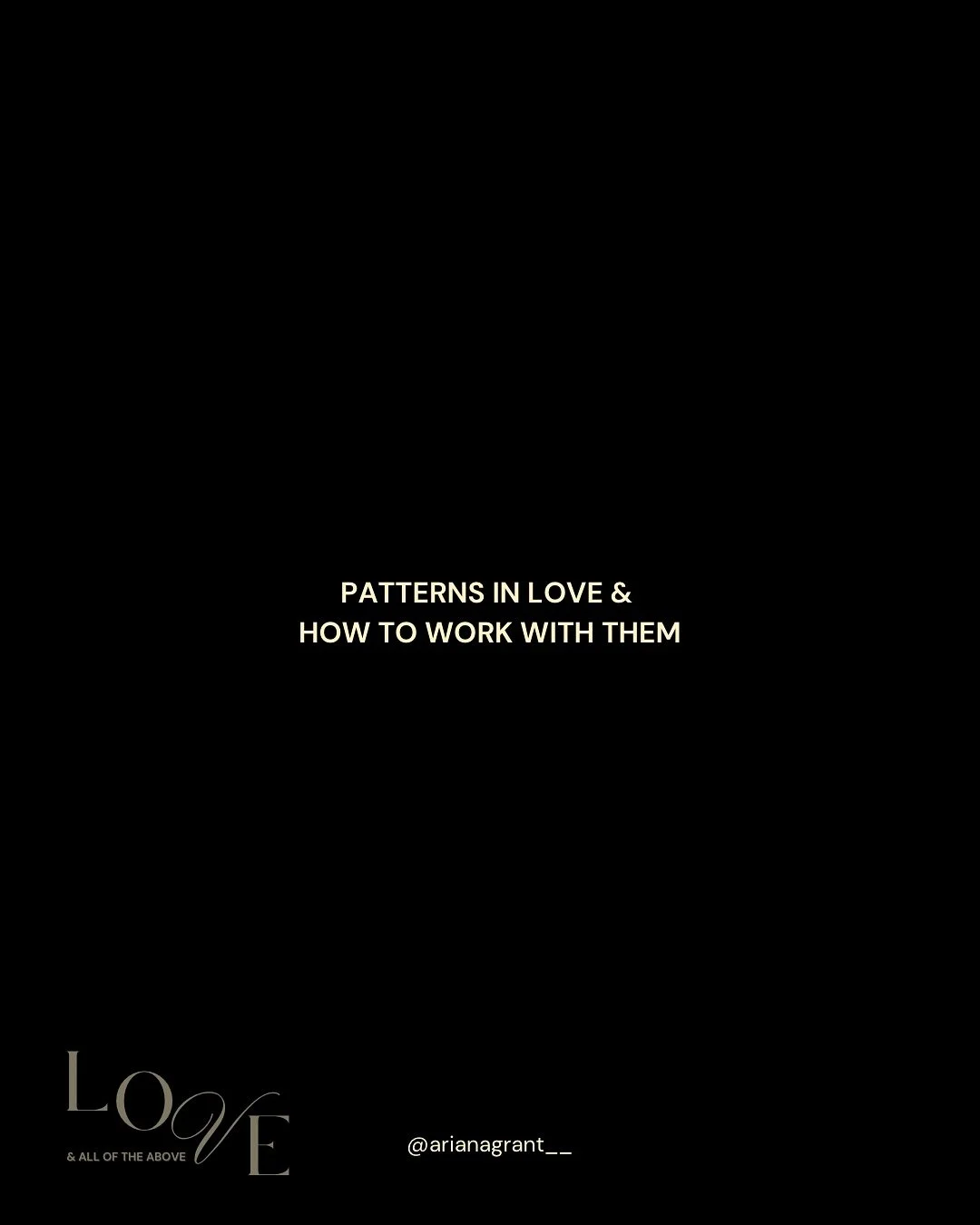 Patterns, thoughts, feelings, memories, they shape us, often quietly. 🌿

Notice them. Name them. Feel them. Listen to what they need.

Ask: What beliefs did I form here? Do they serve me?
If not, choose what nourishes you instead. 

LOVE &amp; ALL O