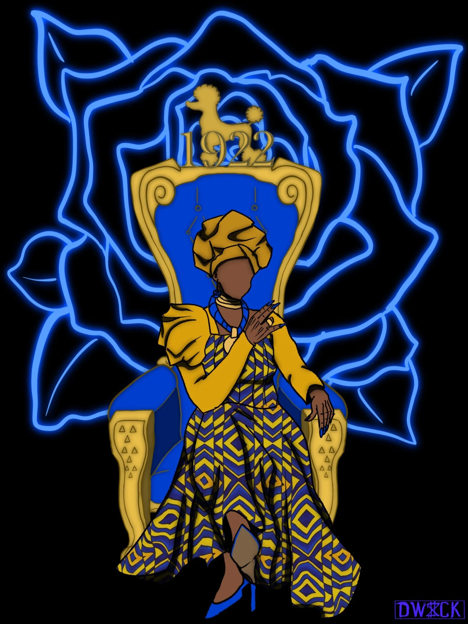 Divine 9 Royalty Collection: Sigma Gamma Rho Edition
(Procreate)