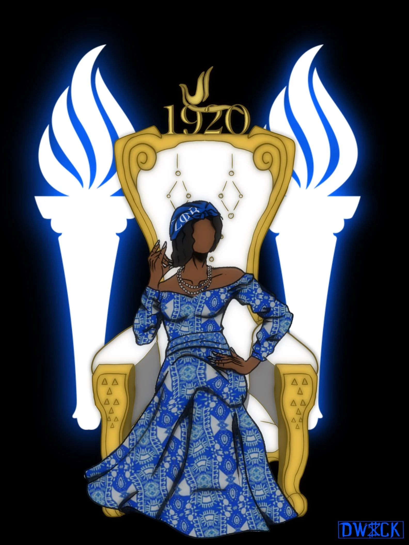 Divine 9 Royalty Collection: Zeta Phi Beta Edition
(Procreate)