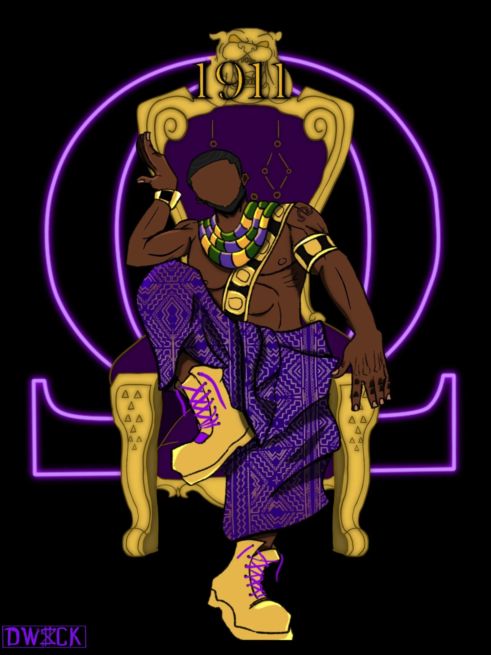 Divine 9 Royalty Collection: Omega Psi Phi Edition
(Procreate)