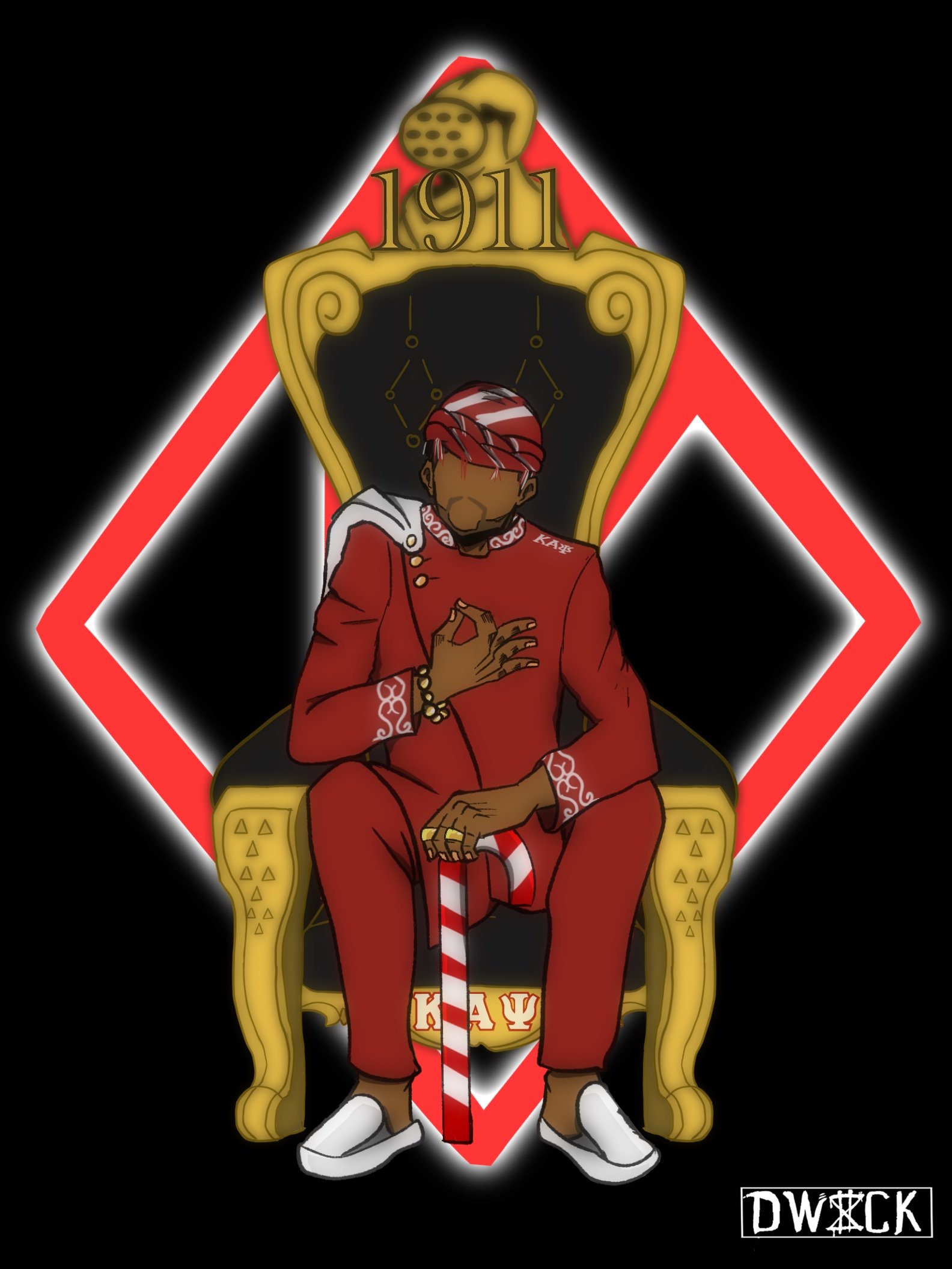 Divine 9 Royalty Collection: Kappa Alpha Psi Edition
(Procreate)
