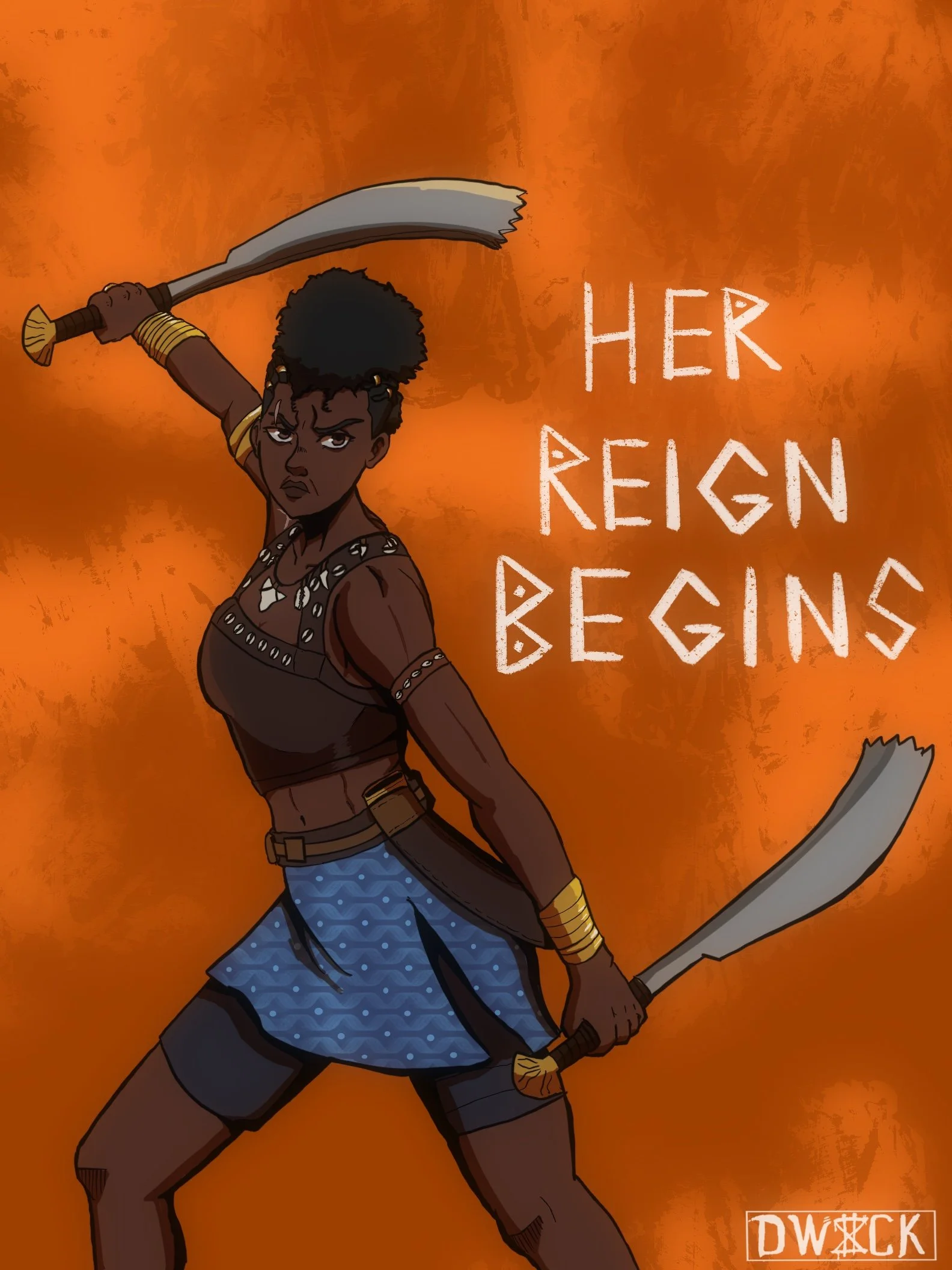 The Woman King
(Procreate)