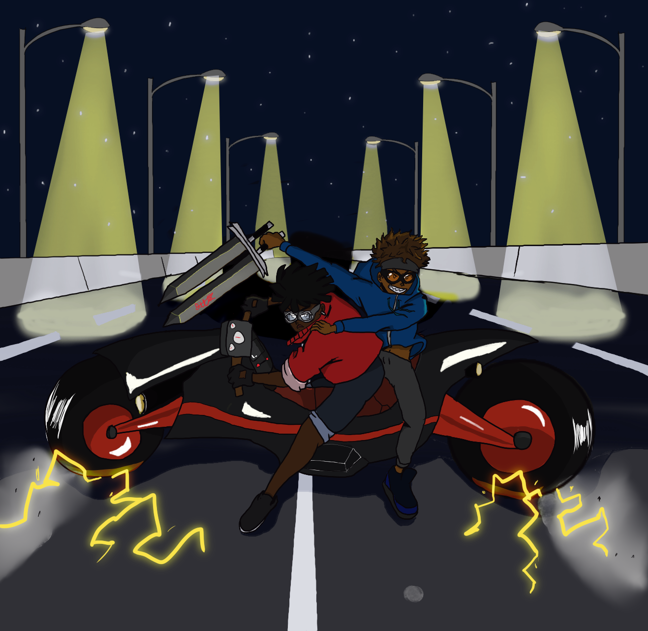 Ride Along
(Clip Studio Paint)