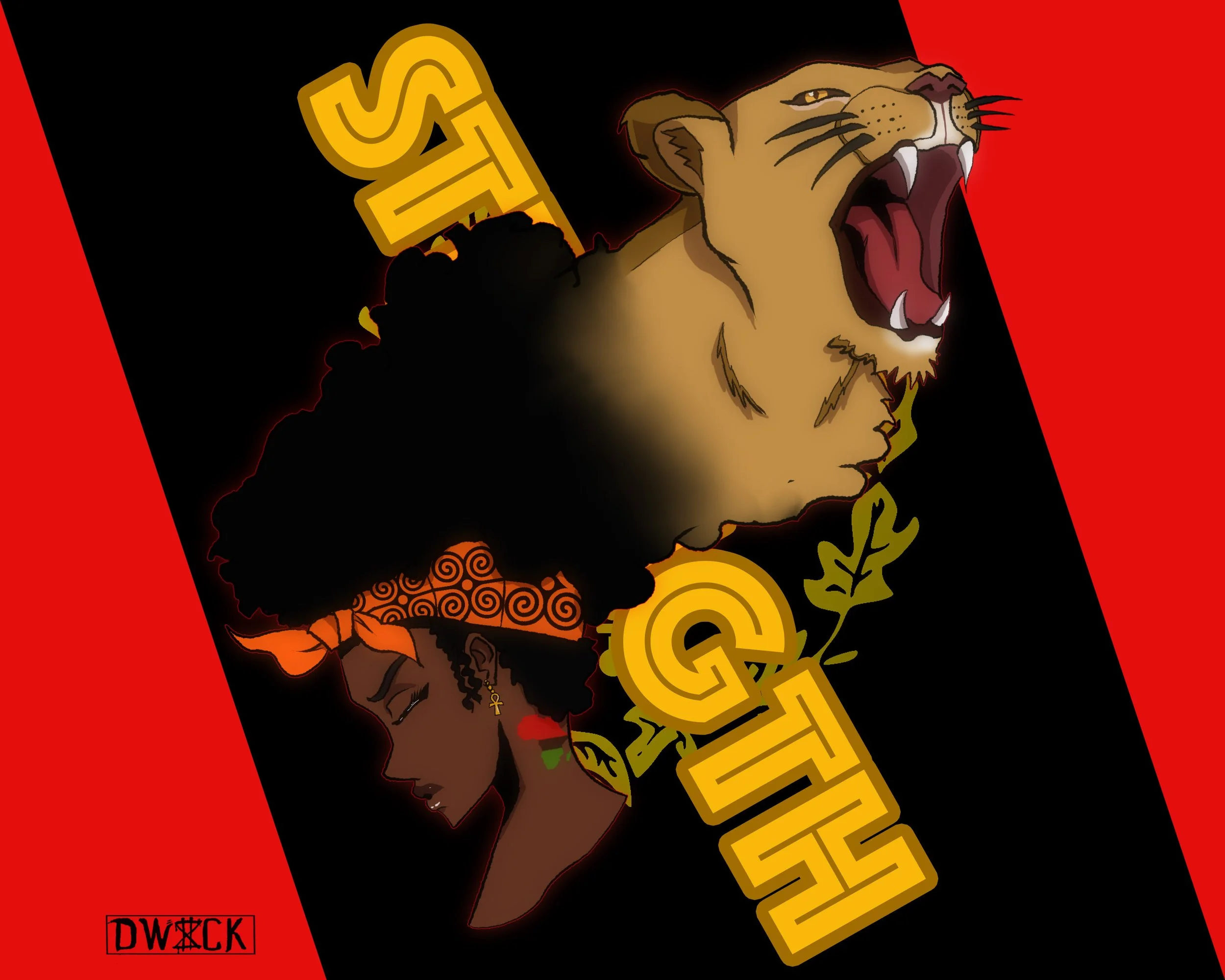 Strength
(Procreate & Photoshop)