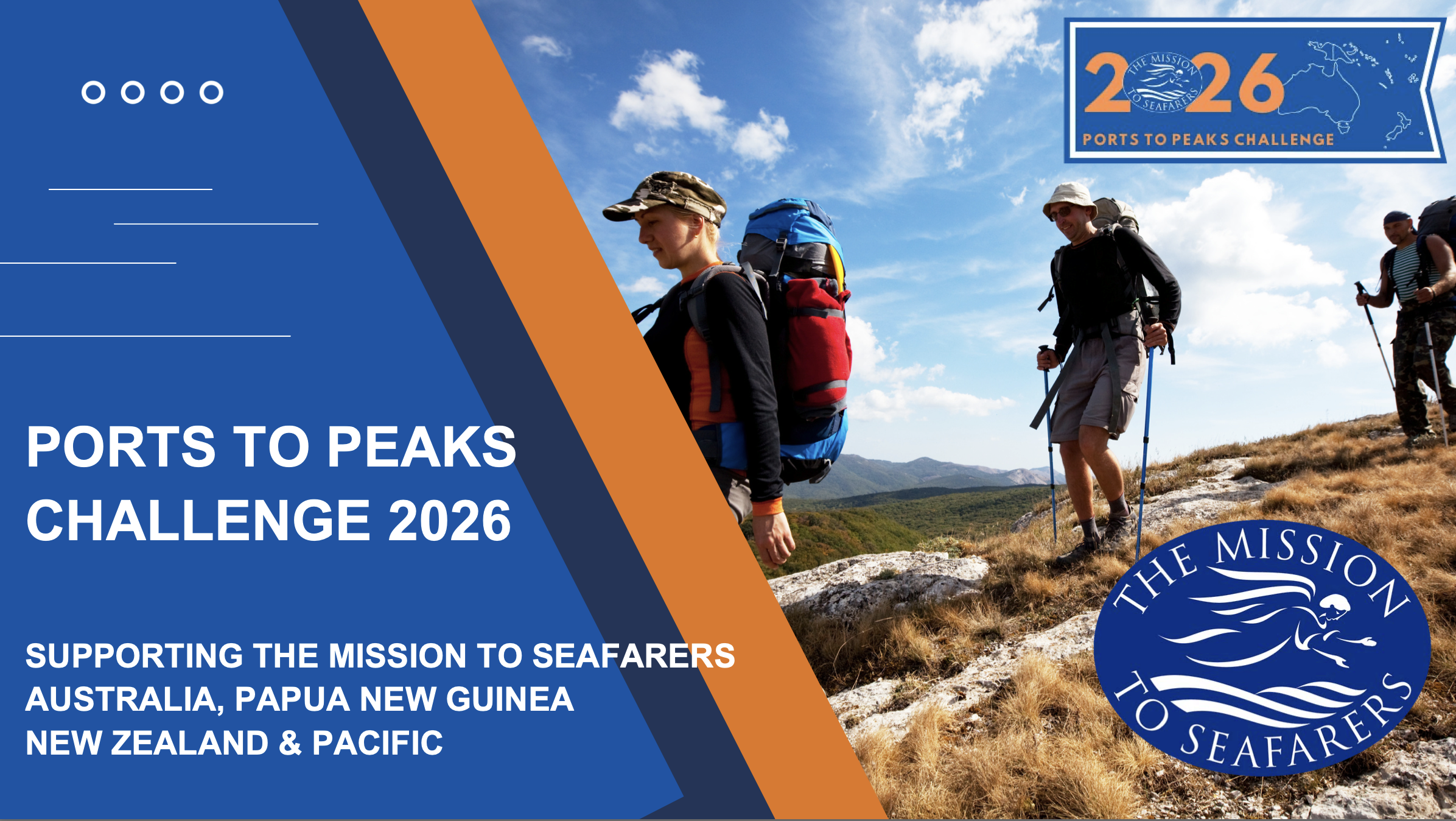 Ports to Peaks Challenge 2026 Supporting The Mission to Seafarers Australia New Zealand and The Pacific