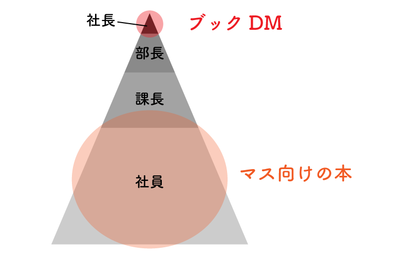 ブックDM マス向けの本