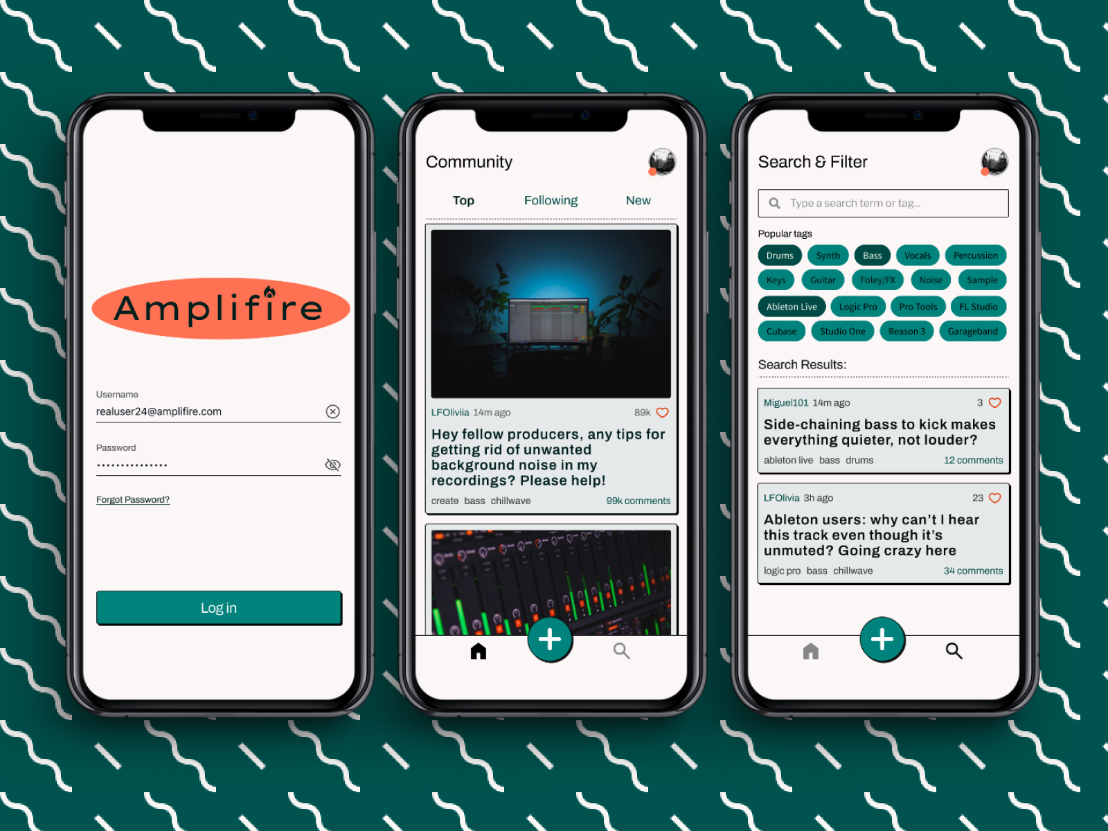 Amplifire Redesign Mobile Screens Dribbble.png