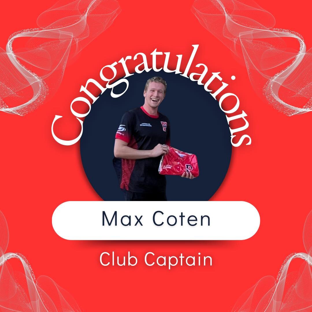 📣 ANNOUNCEMENT 📣

The City of Perth Swimming Club is happy to announce that Max Coten has been appointed Club Captain.

Max&rsquo;s demonstrated leadership and mentoring skills at the City of Perth SC Classic&rsquo;s and at Club Premierships have m