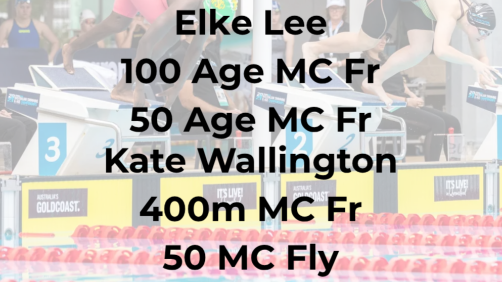 Nationals - Elke Lee &amp; Kate Wallington