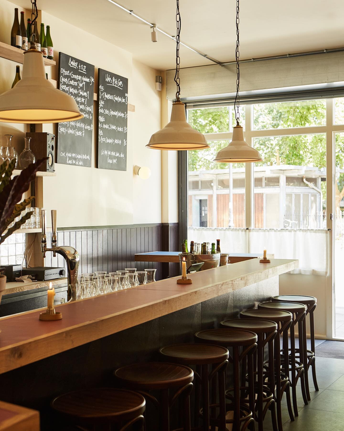 The bar is back open from 5pm today, with kitchen from 6pm. 

We&rsquo;ve had the builders back in over our &ldquo;weekend&rdquo; for some finishing touches, like our wine shelves. We&rsquo;ll be stocking them with bottles for takeaway, so pop by if 