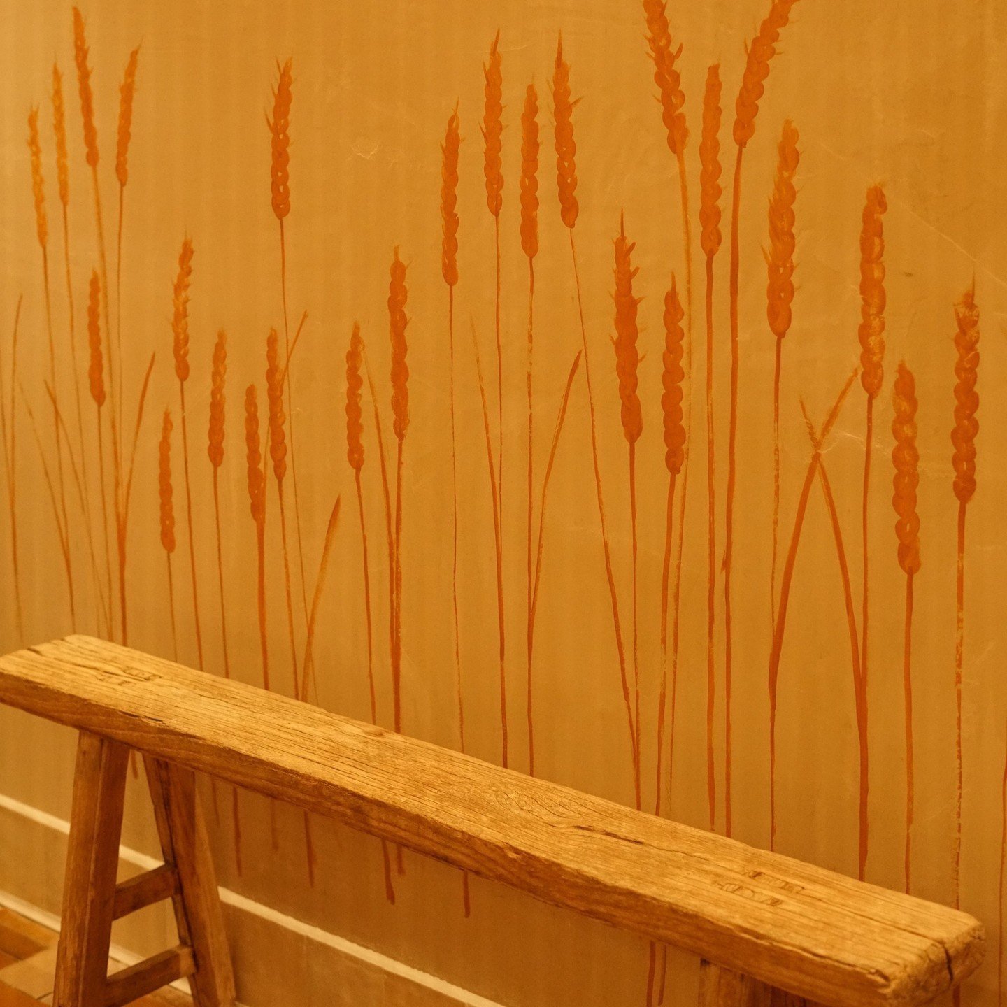 FUN FACT: Our very own Mr. DLB added a personal touch to Bravo Farms' new downtown Visalia location by painting the wheat accents on the walls! Also, we added some brands of our dear family friends. Making our mark in subtle, creative ways is always 