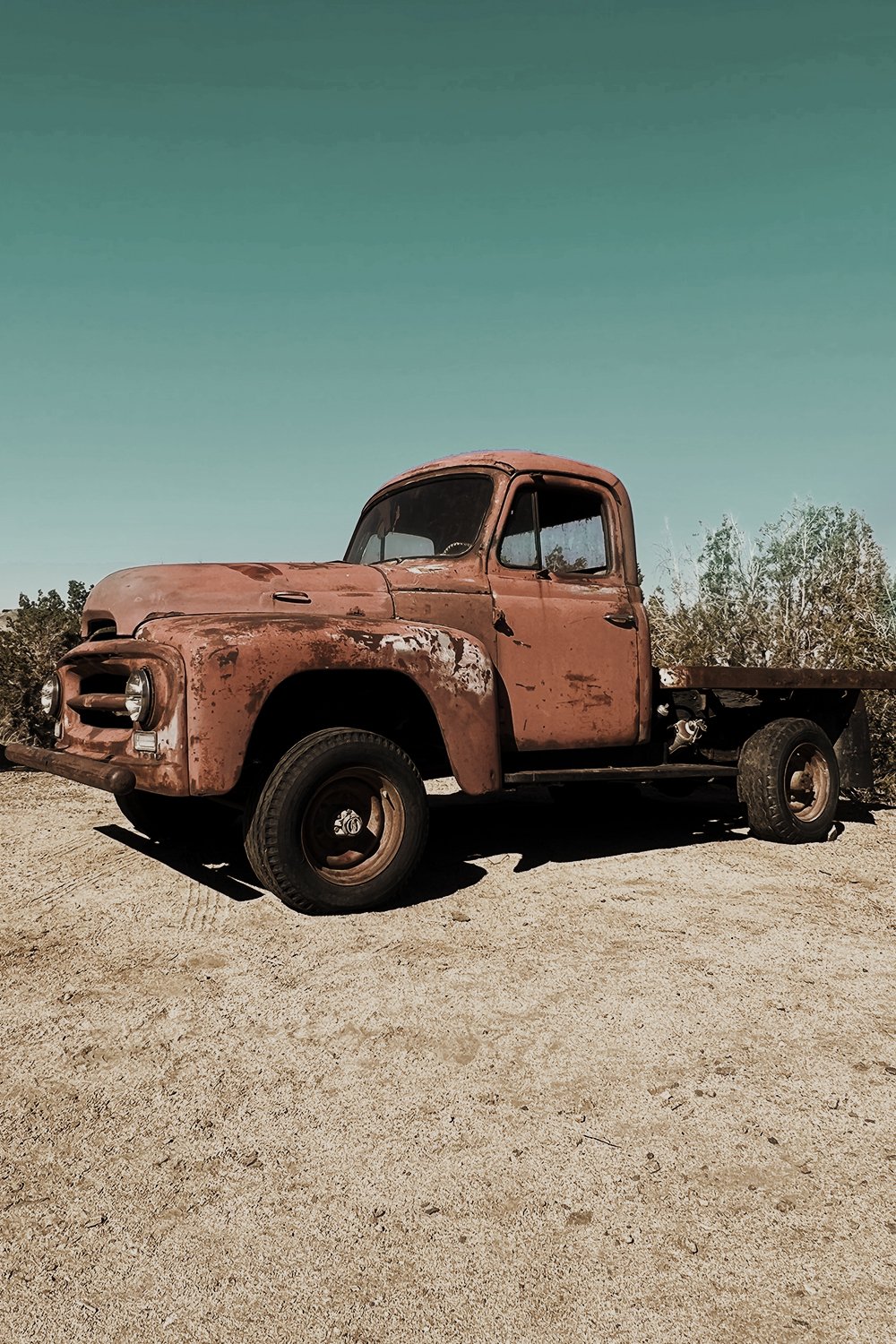 1950's Farm Truck Available for Photo Shoots on our 5 Acre Desert Ranch near Los Angeles