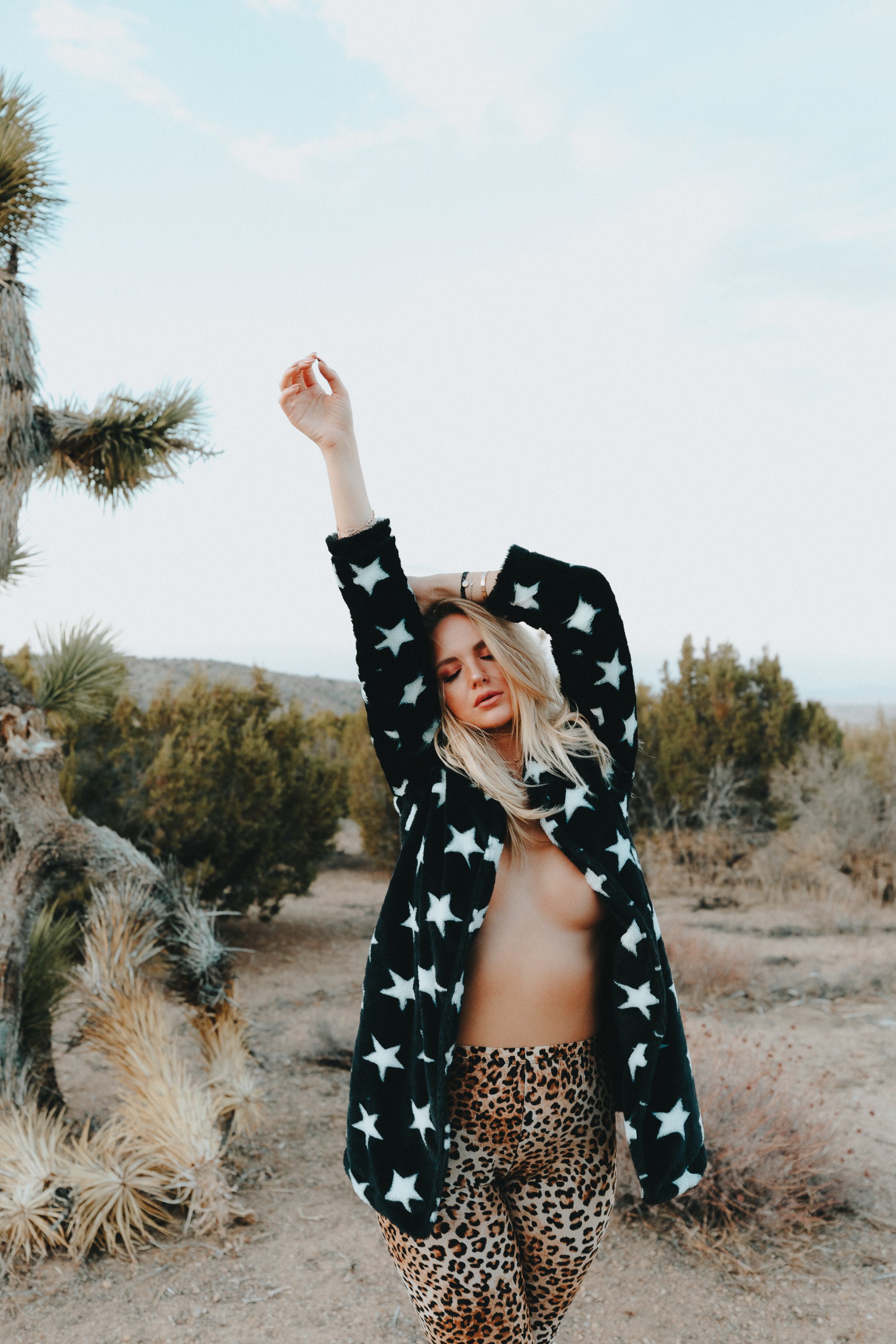 Boho Natural Landscape with Joshua Tree - Photography Set at our 5 Acre Desert Ranch, one hour from Los Angeles