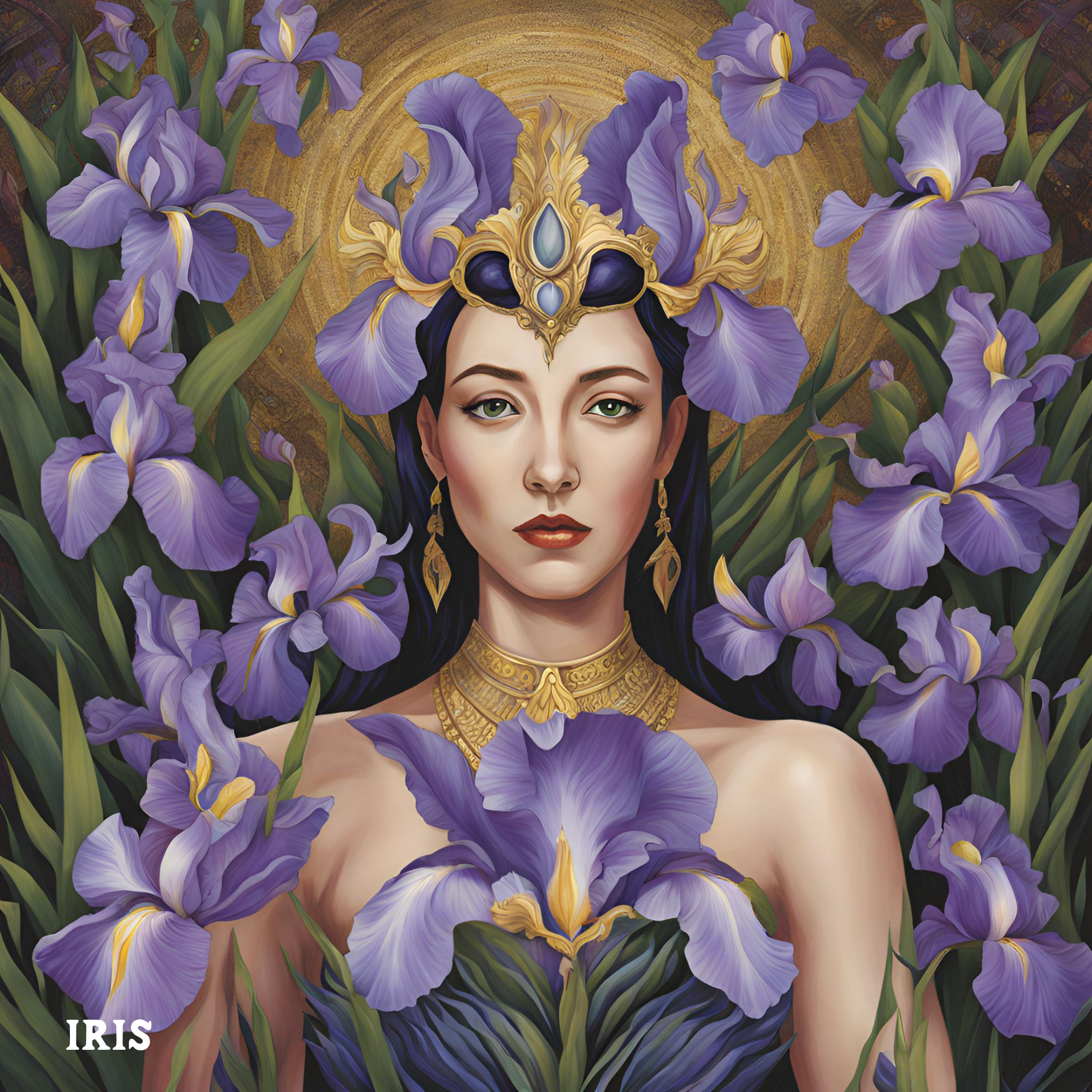 Iris Goddess of Communication and Serenity