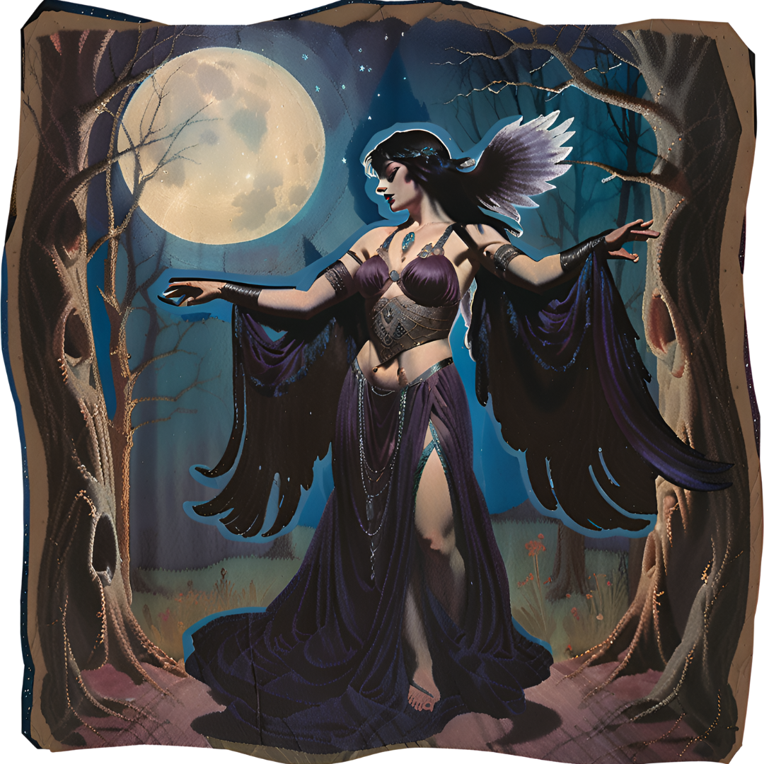 Morrigan, Celtic Goddess of battle, strife, and fertility