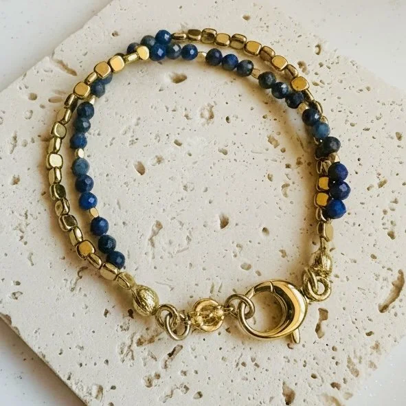Petra Bracelet | Lapis Lazuli Bracelet