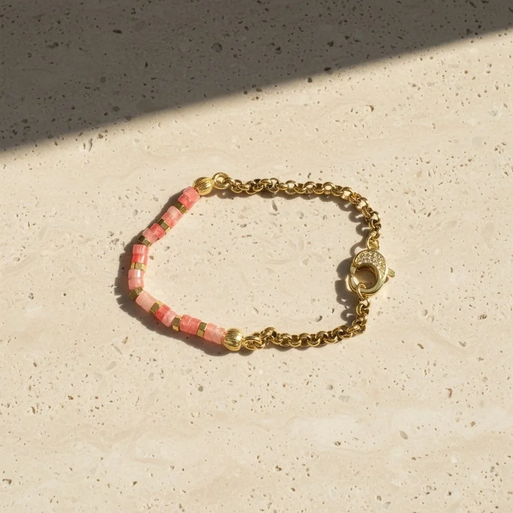 Ibeji Bracelet | Rose Quartz Bracelet