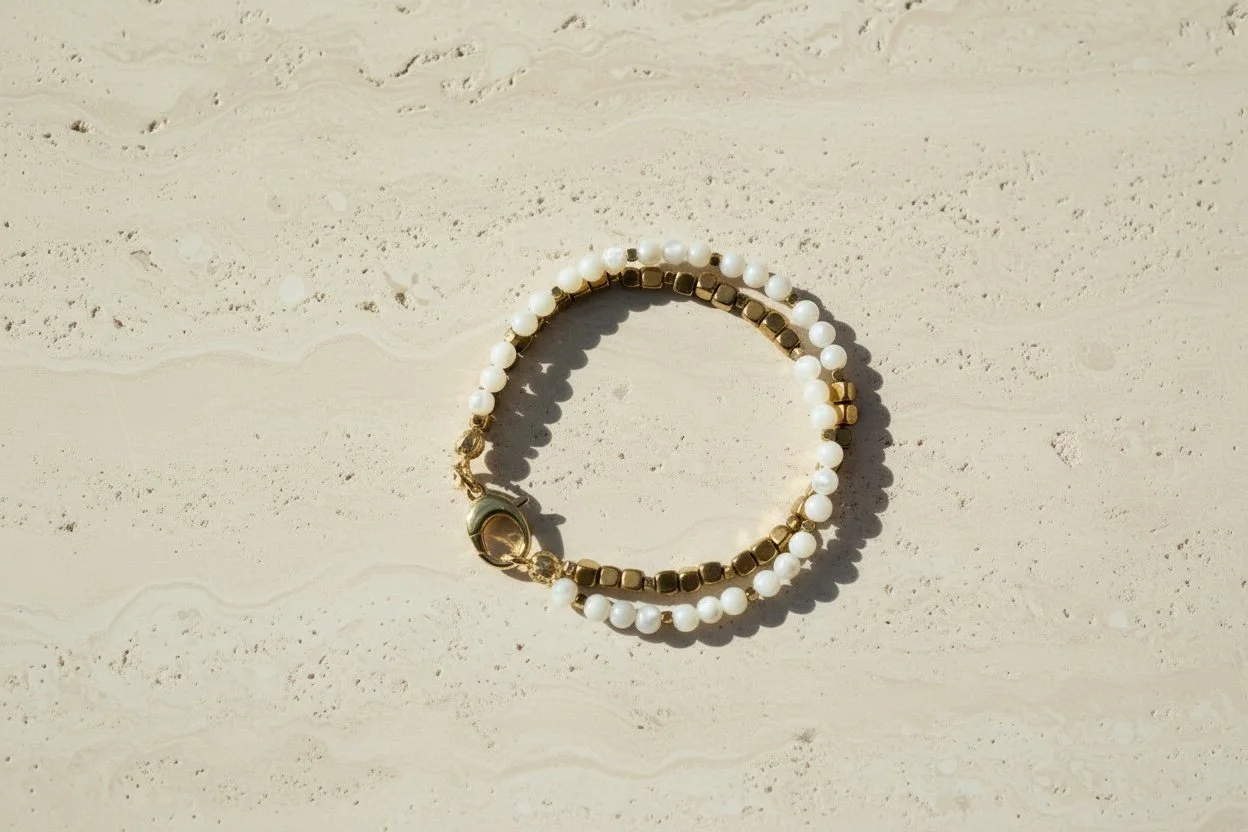 Petra Bracelet | Mother of Pearl Bracelet