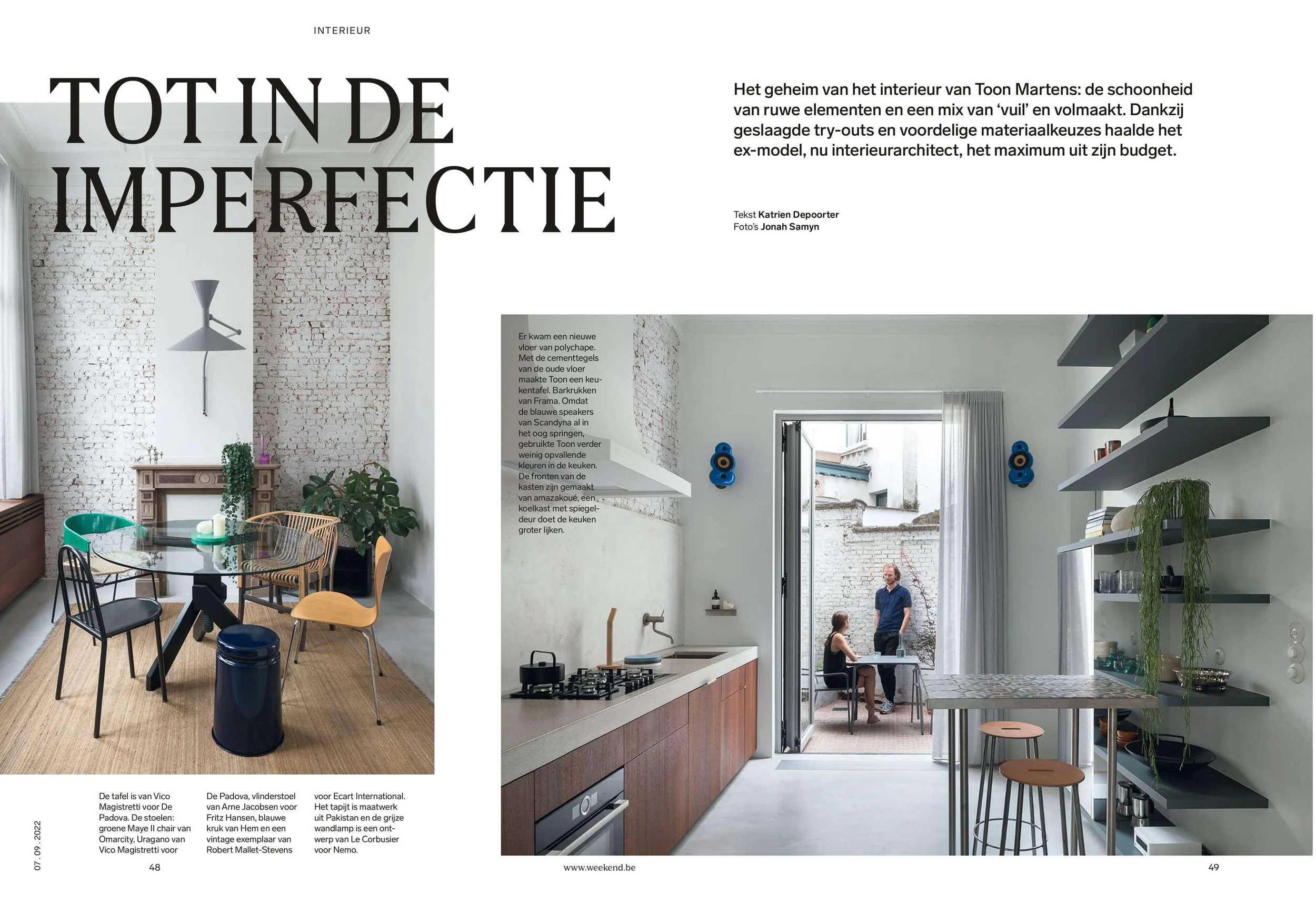 Tot in de imperfectie