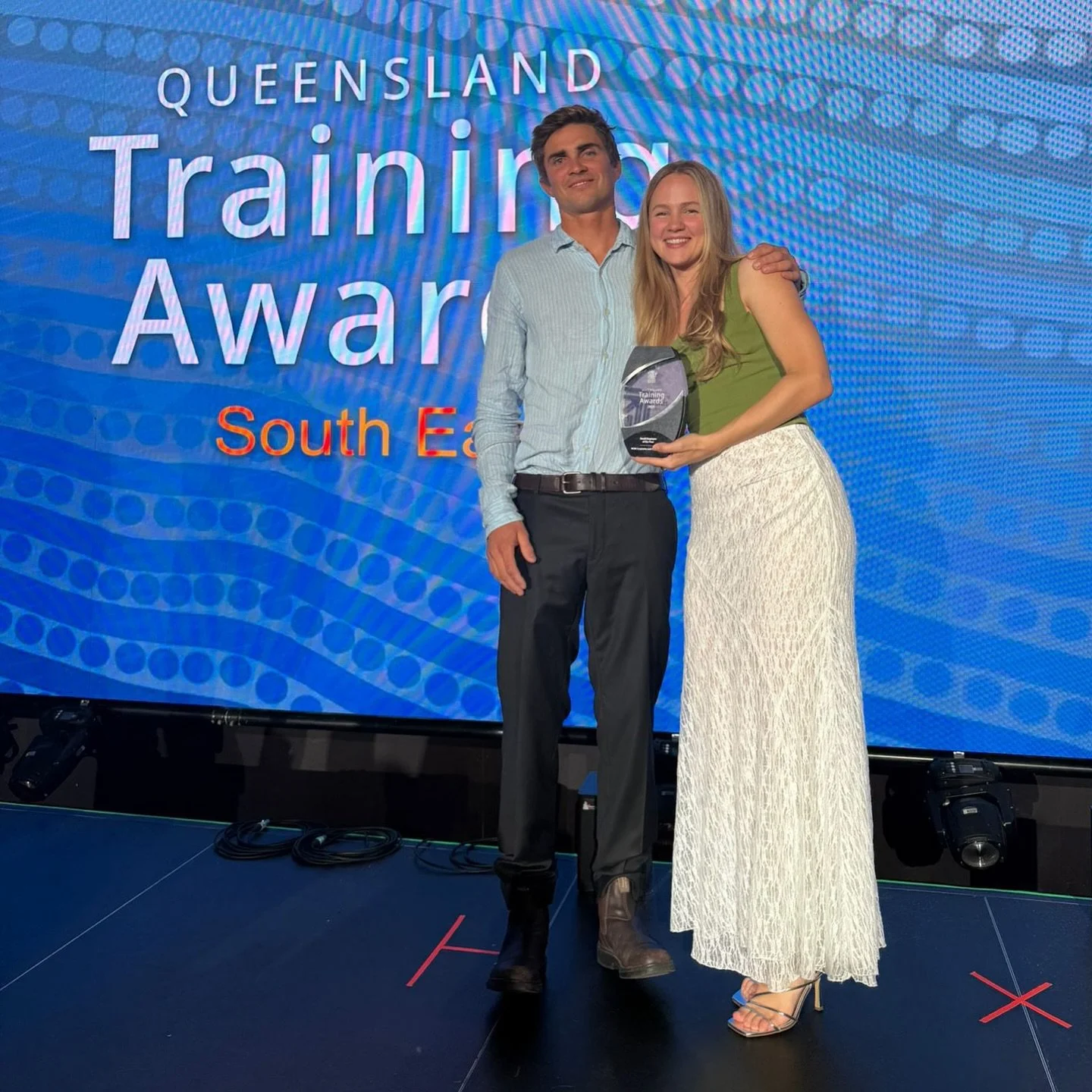 We are stoked to have been awarded SEQ Small Employer of the Year at the Queensland Training Awards. π οΈ
Investing in our team has been our biggest priority from day one — training has been a huge part of this. 
On-the-job training with CWBTS
