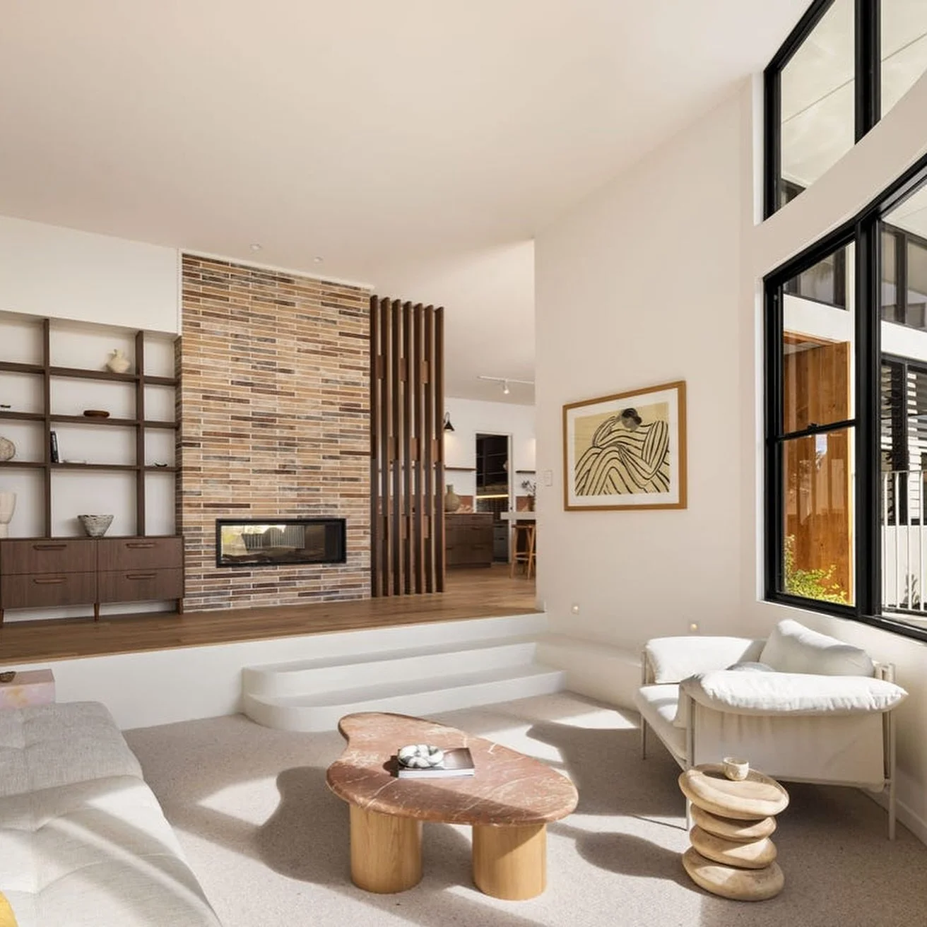 How do you feel about a sunken lounge?