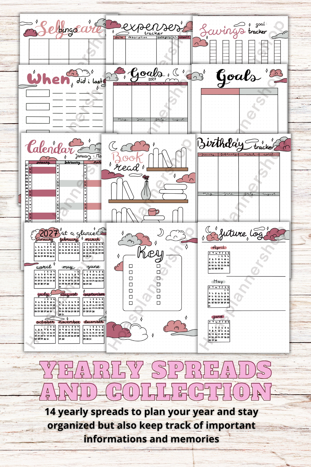 2027 planner pink cloud yearly spreads page 3.png